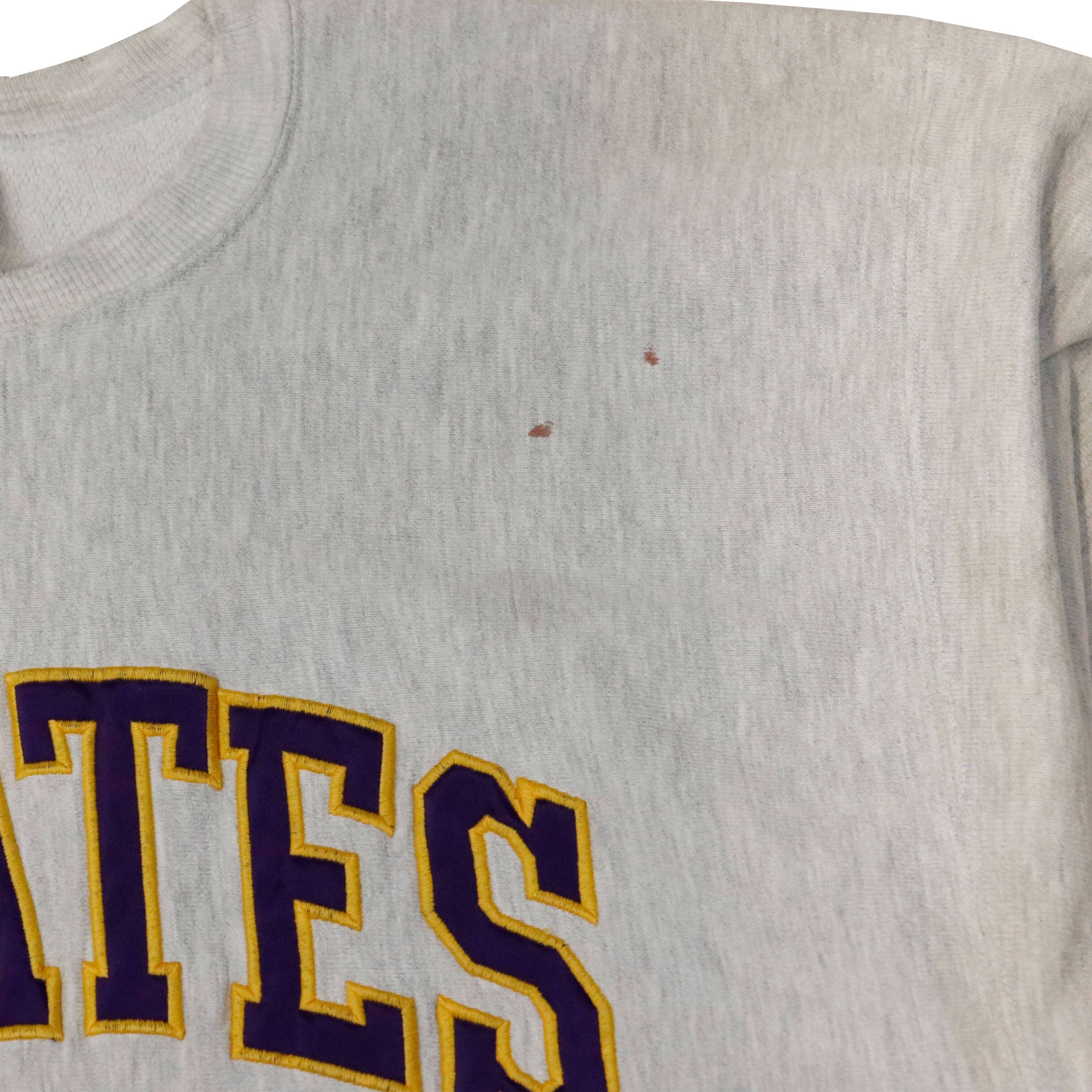 Vintage Champion Reverse Weave 90s Pirates Embroidered Crewneck Sweatshirt Size XXXL FAIF.CA 