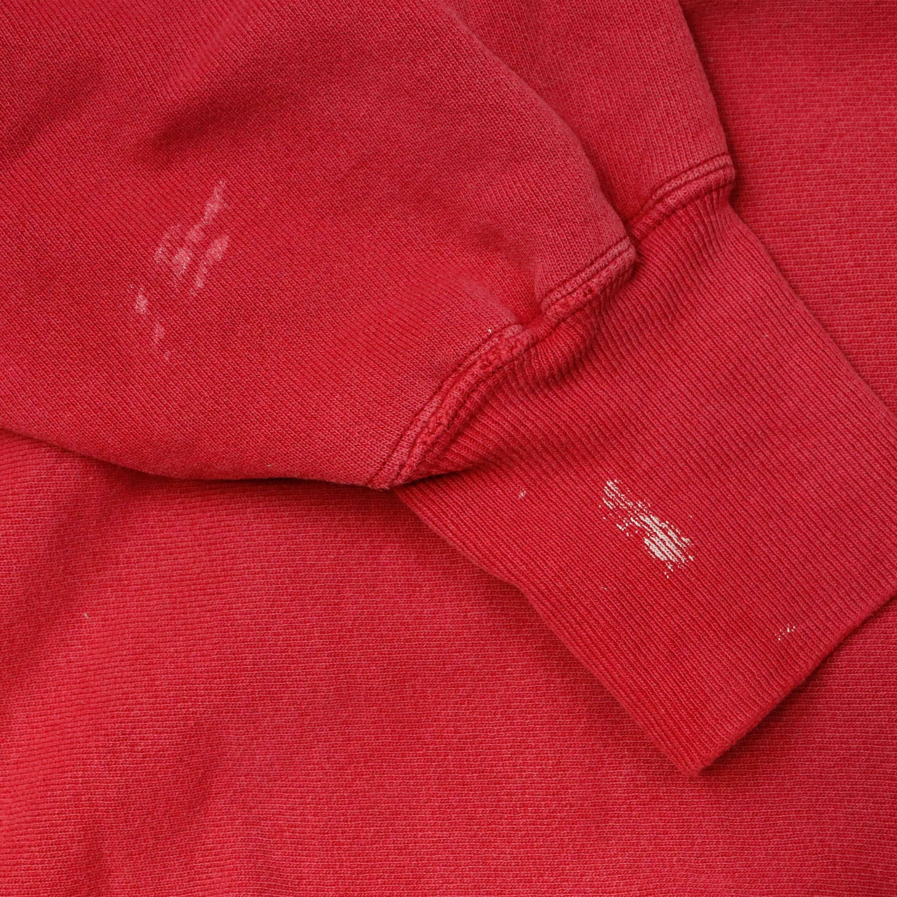 Vintage Champion Reverse Weave Red Sweatshirt Size XXL FAIF.CA 