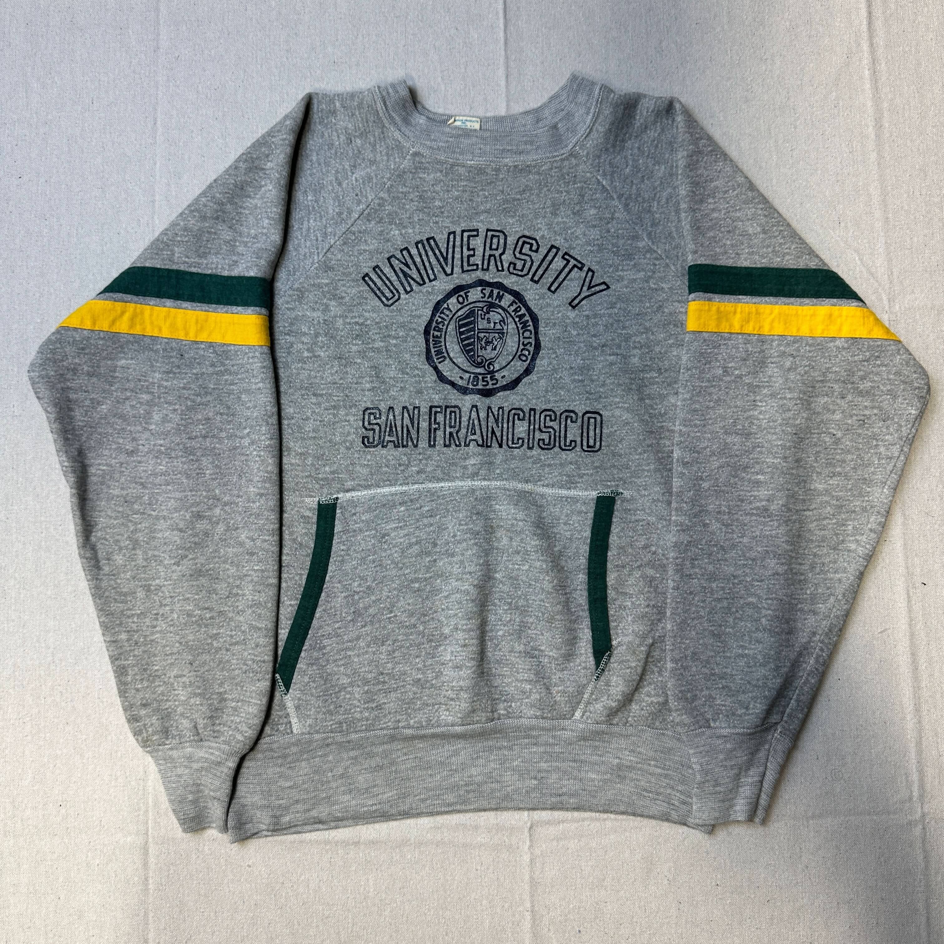 Vintage Champion University of San Francisco Pullover Sweatshirt Size Medium FAIF.CA 
