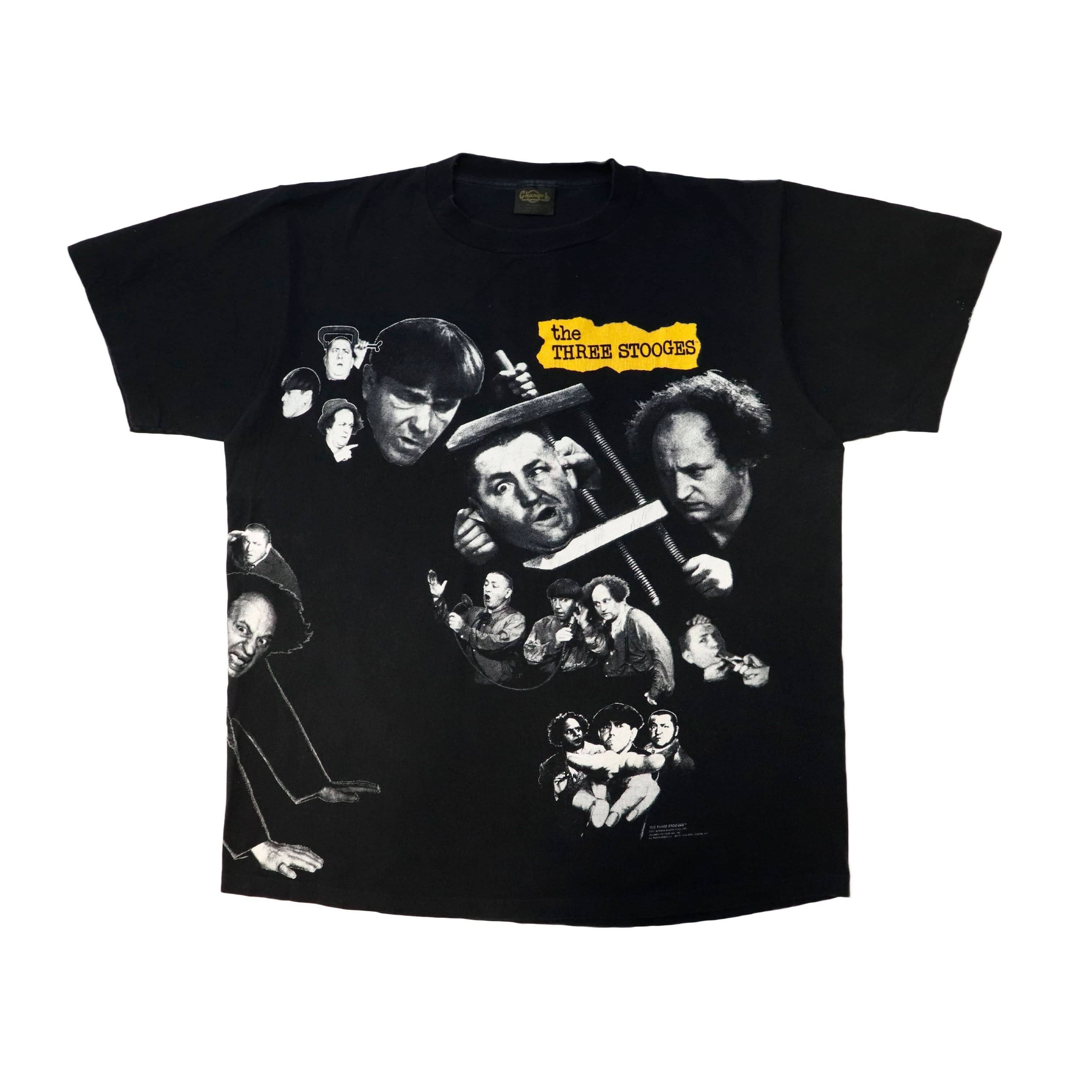 Vintage Changes The Three Stooges Graphic T-Shirt Size XL AOP FAIF.CA 
