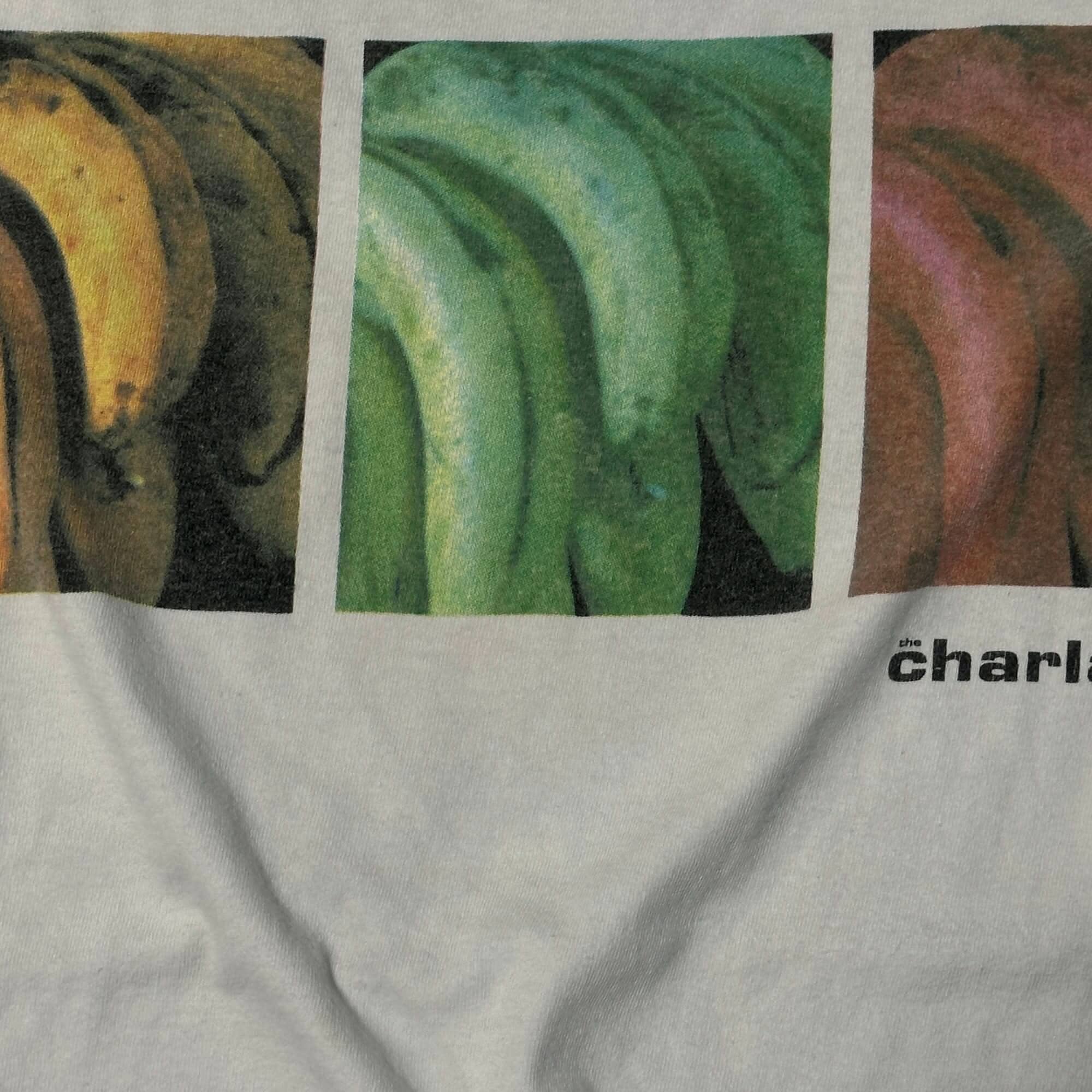 Vintage Charlatans Banana Graphic T-Shirt Size X-Large FAIF.CA 