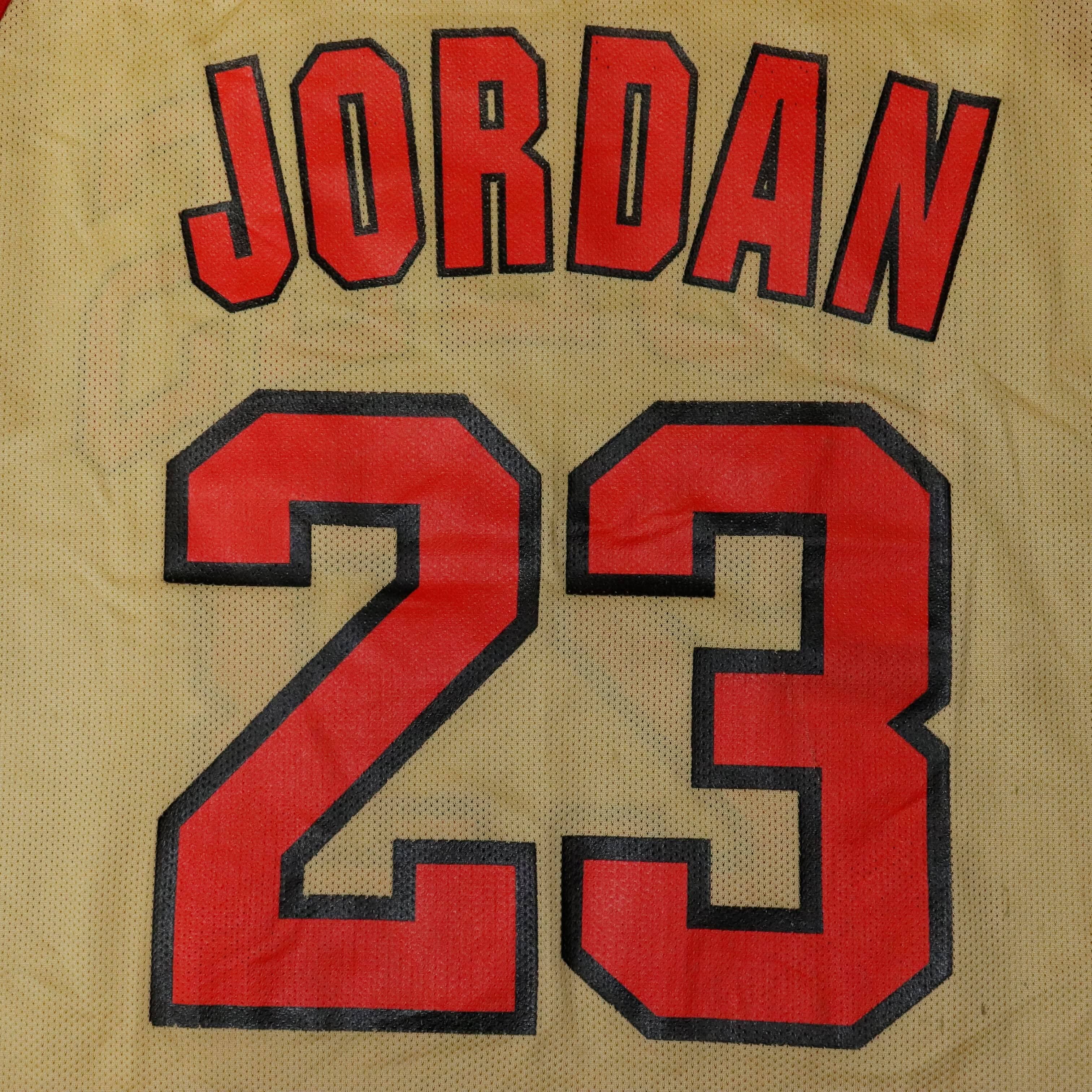Vintage Chicago Bulls NBA Champion Mesh Michael Jordan Jersey Size N/A FAIF.CA 