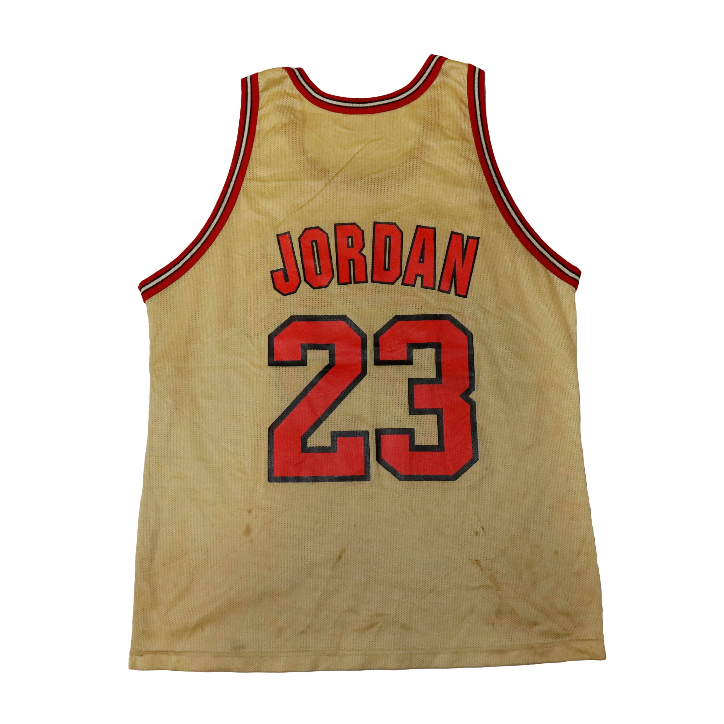 Vintage Chicago Bulls NBA Champion Mesh Michael Jordan Jersey Size N/A FAIF.CA 