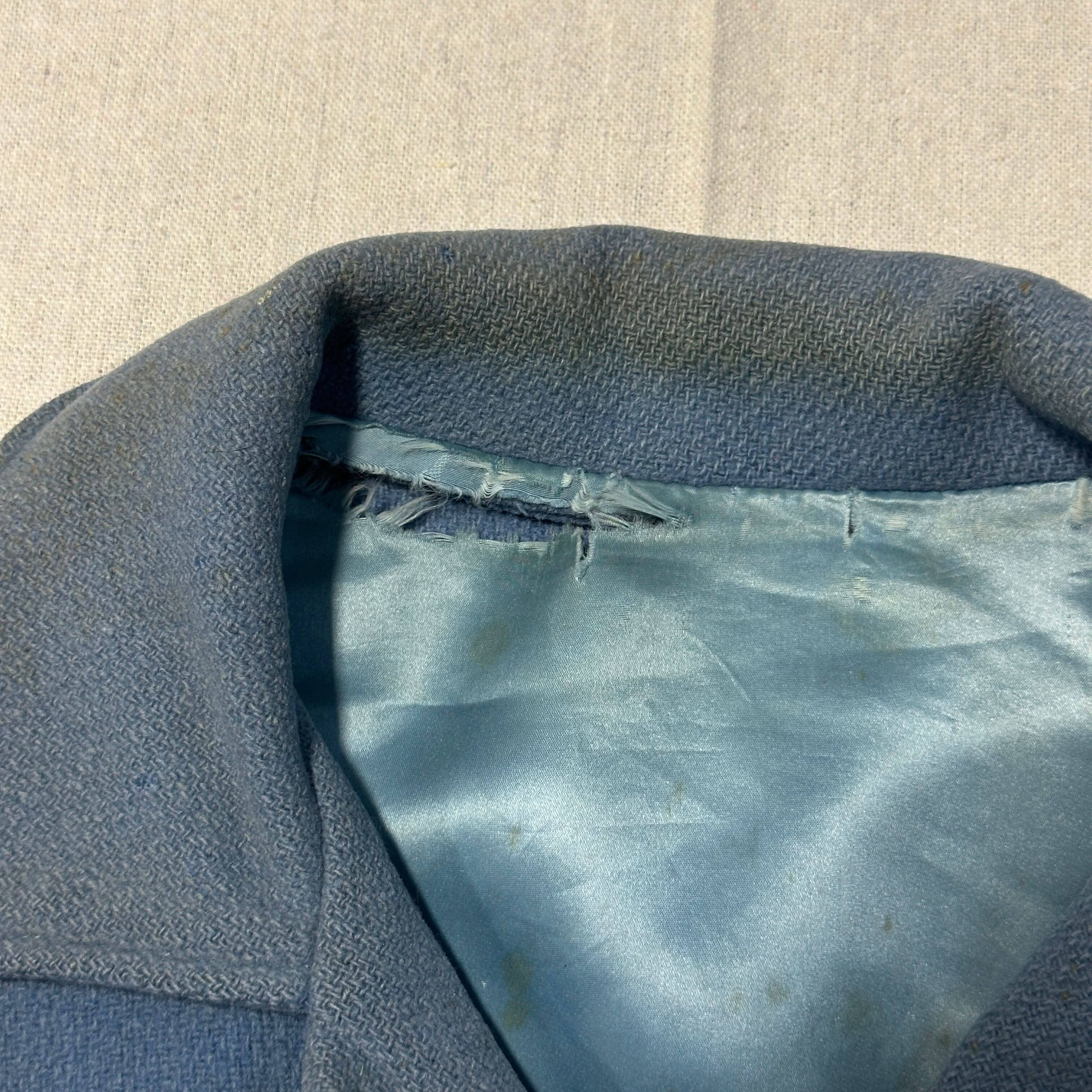 Vintage College Dropout Bear Kanye West Varsity Letterman Jacket Size M CUSTOM RARE FAIF.CA 