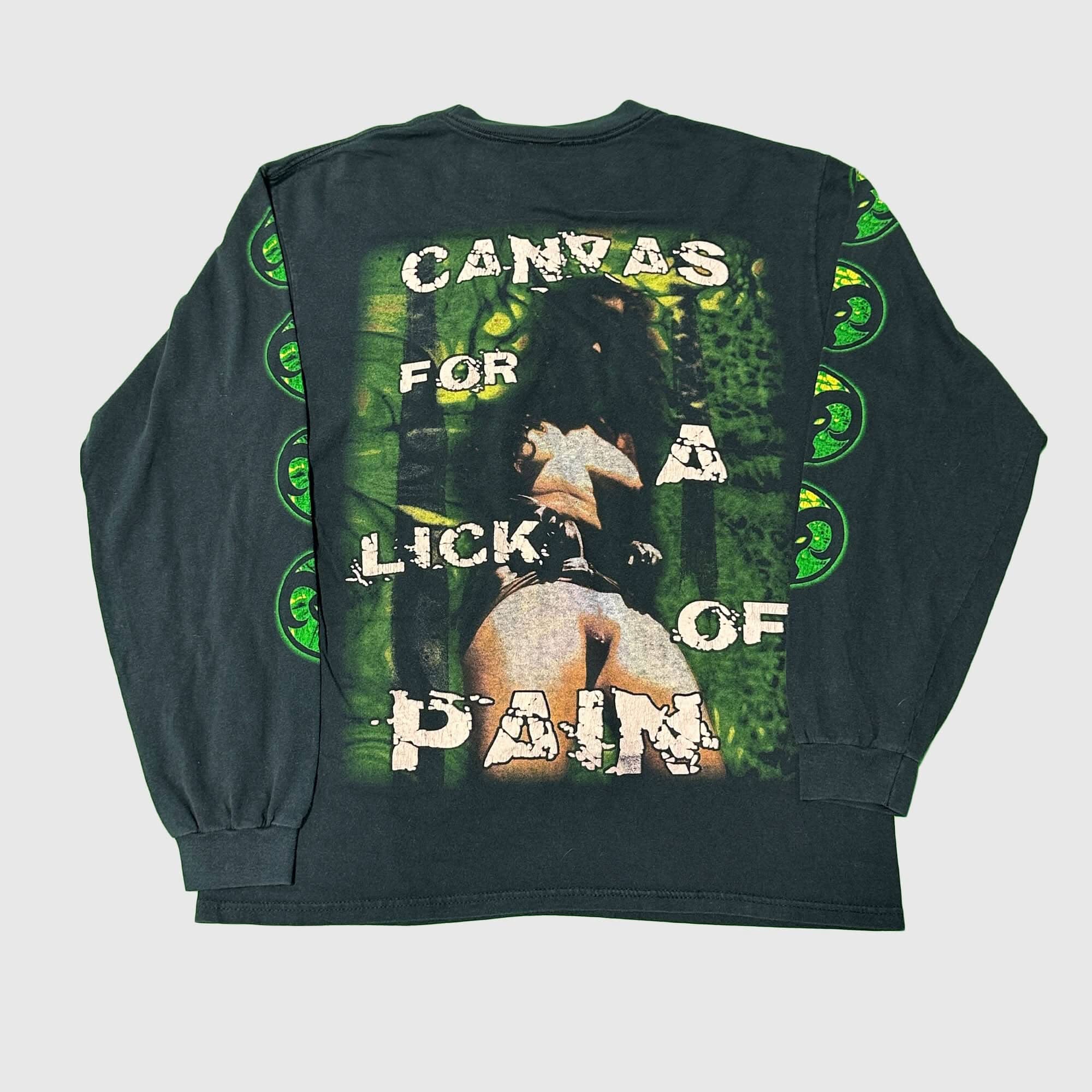 Vintage Cradle of Filth Graphic Long Sleeve Shirt Size L FAIF.CA 