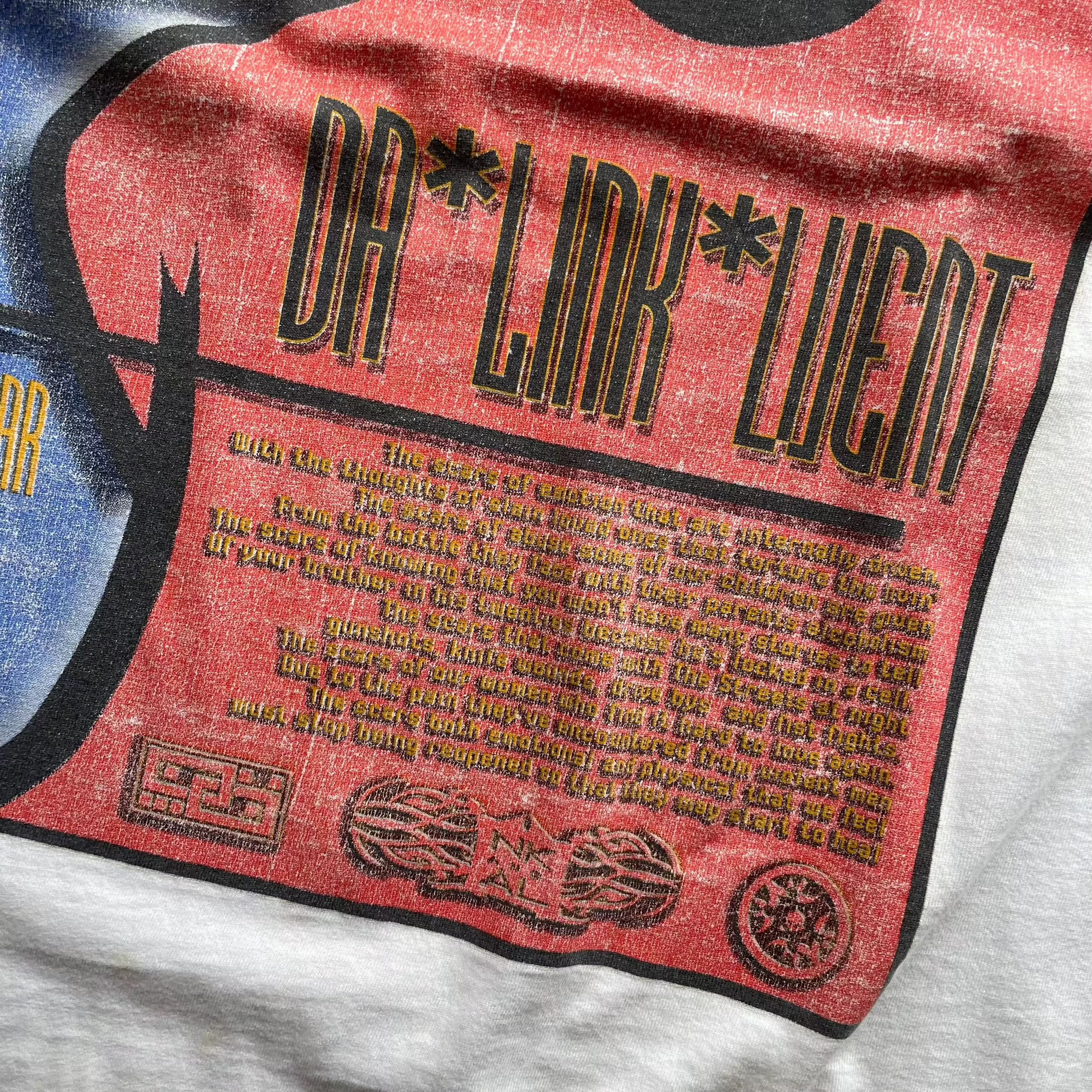 Vintage DA*LINK*WENT "Scars" Graphic t-shirt T-Shirt OTHER 