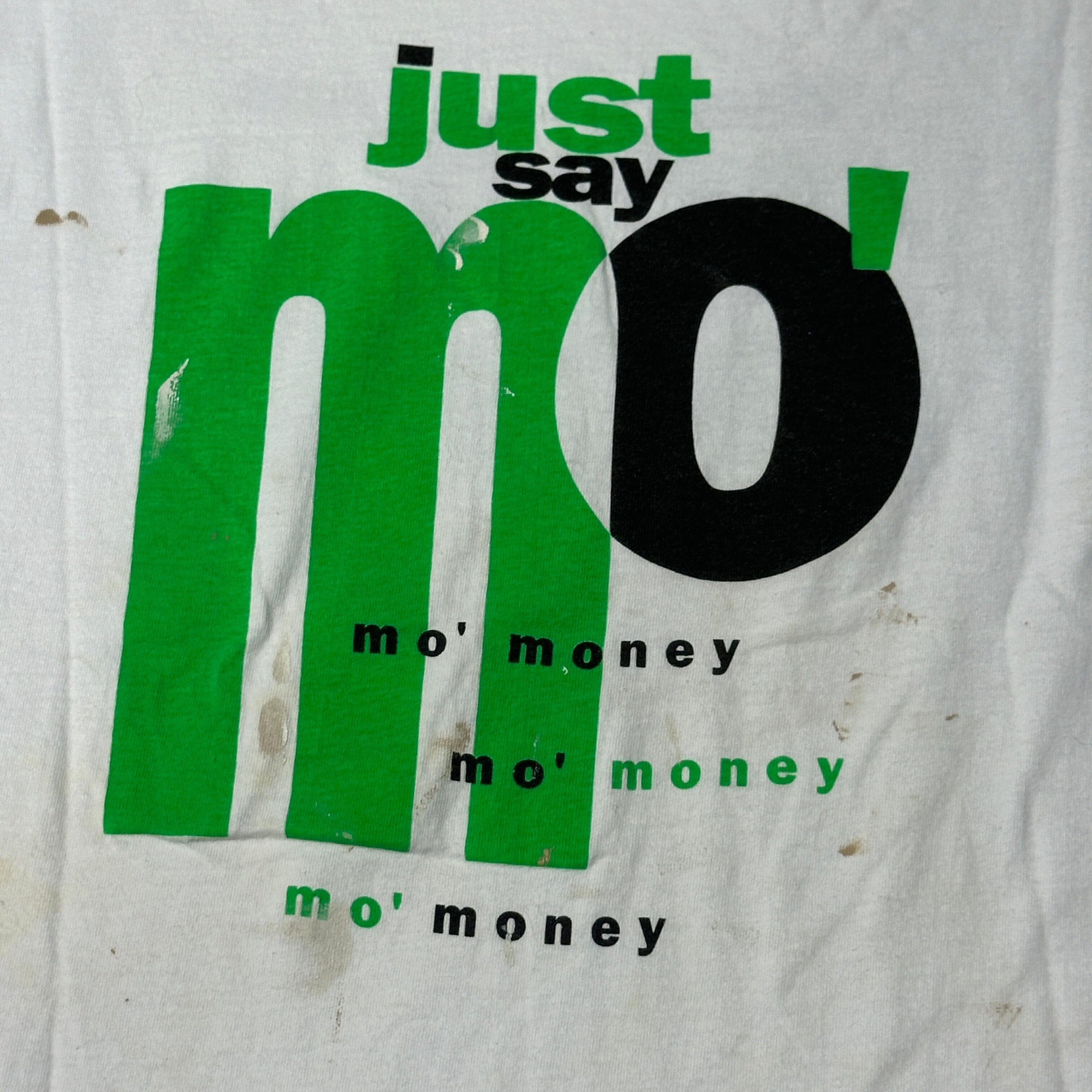 Vintage Damon Wayans Mo' Money Graphic Sleeveless T-Shirt Size Large Movei FAIF.CA 