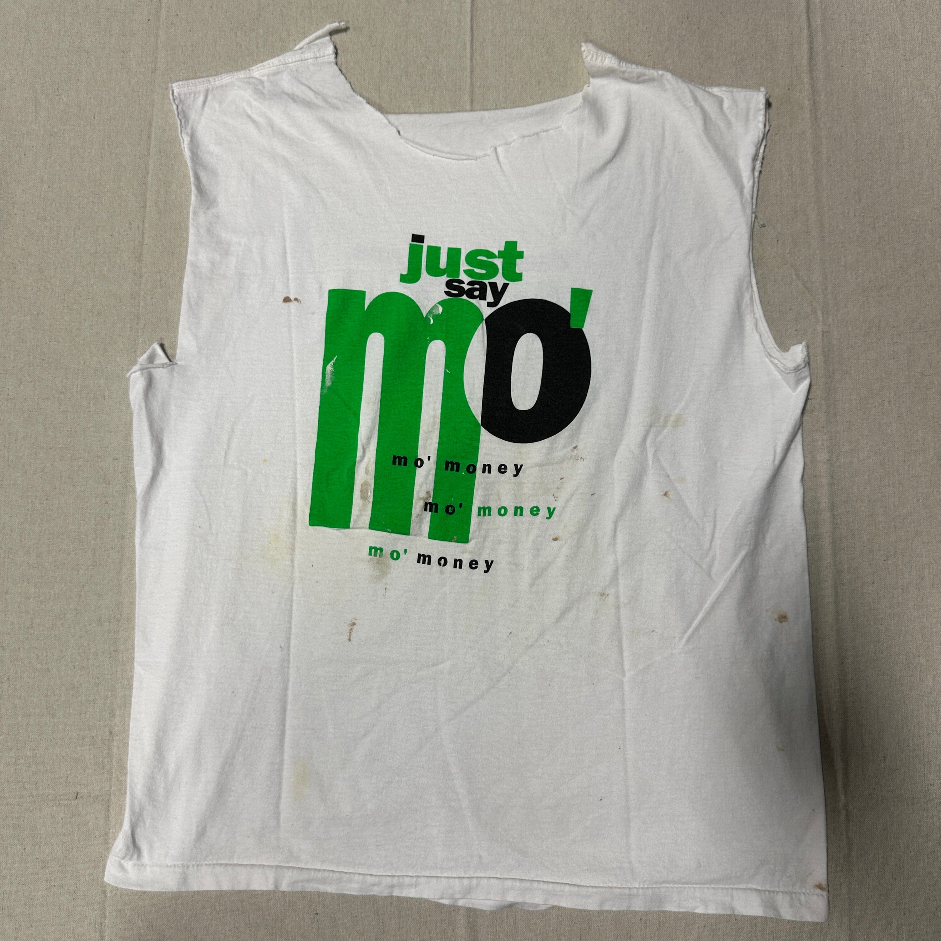 Vintage Damon Wayans Mo' Money Graphic Sleeveless T-Shirt Size Large Movei FAIF.CA 