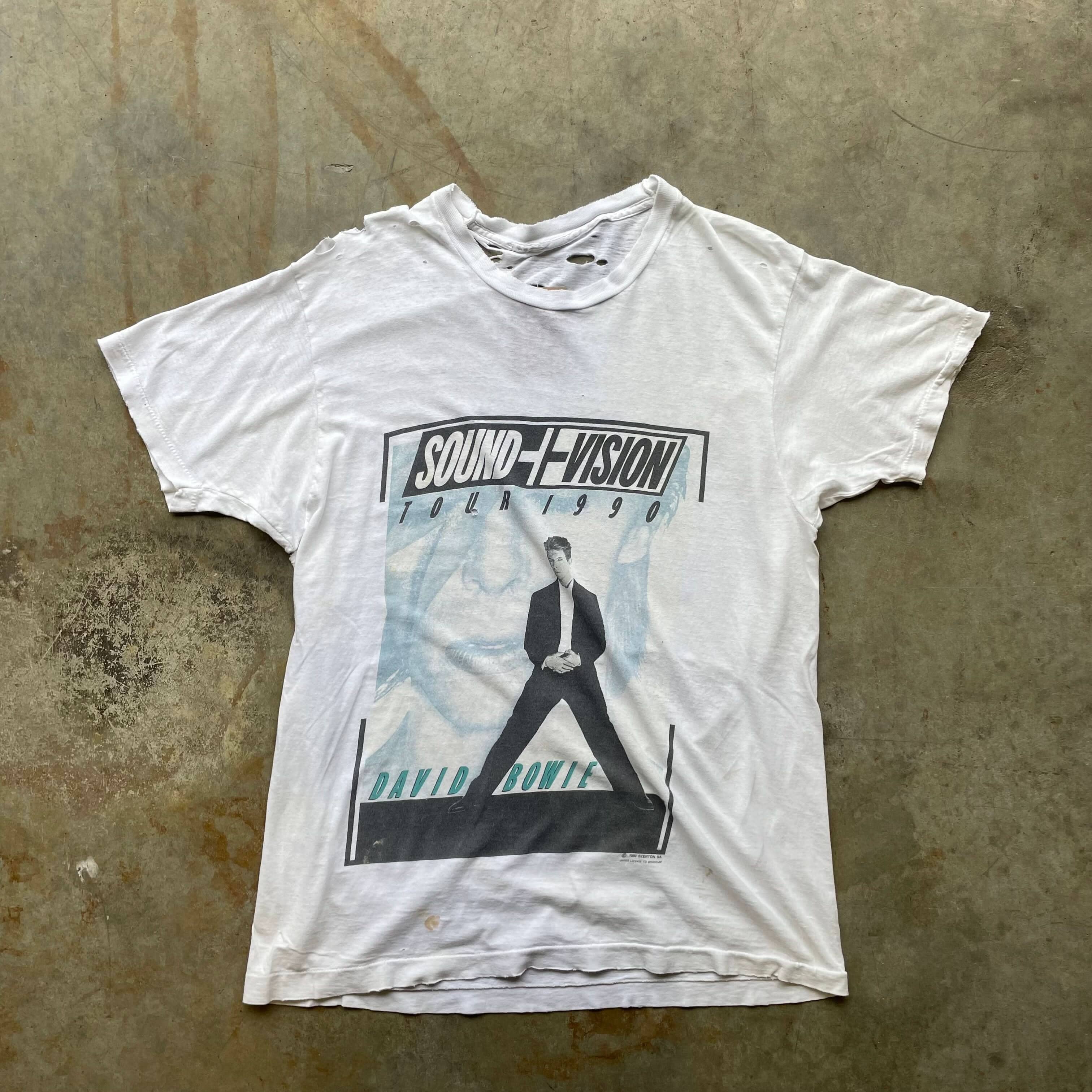 Vintage David Bowie Tshirt Sound I Vision T-Shirt other 