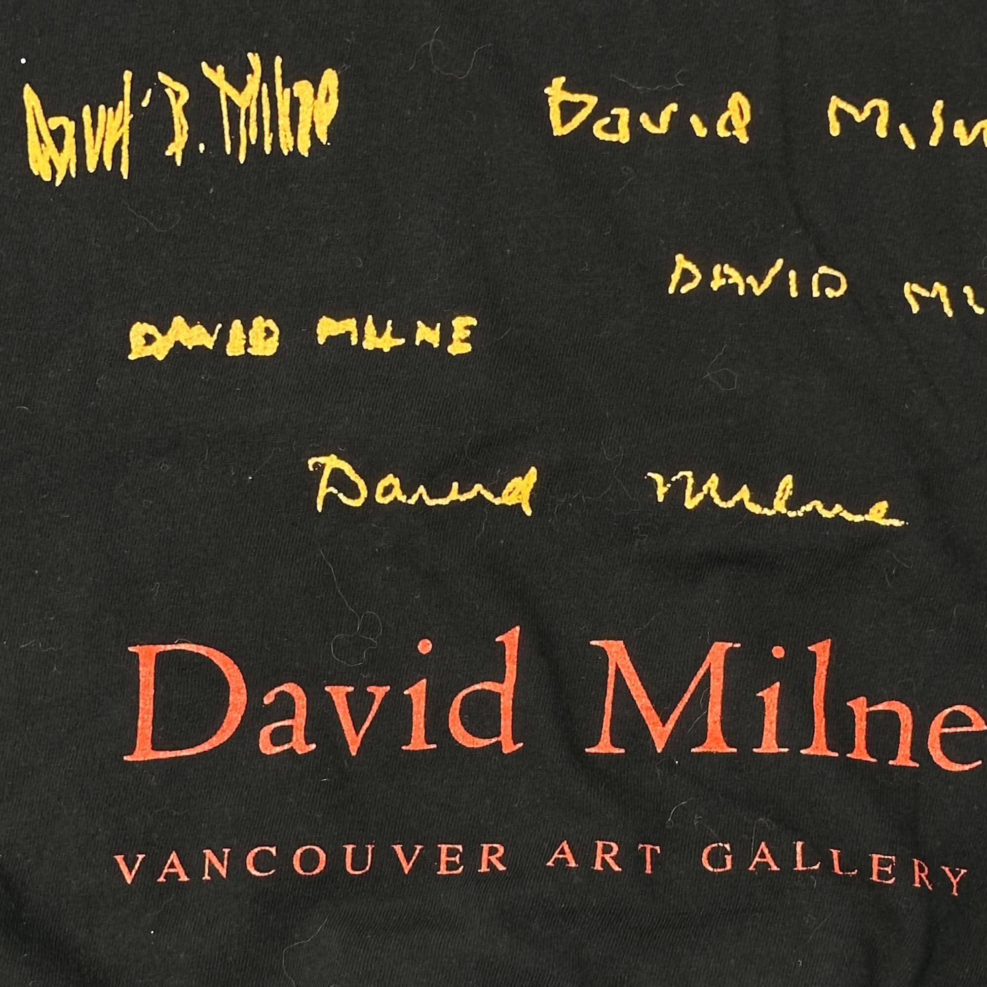 Vintage David Milne Graphic Vancouver Art Gallery T-Shirt Size XL FAIF.CA 
