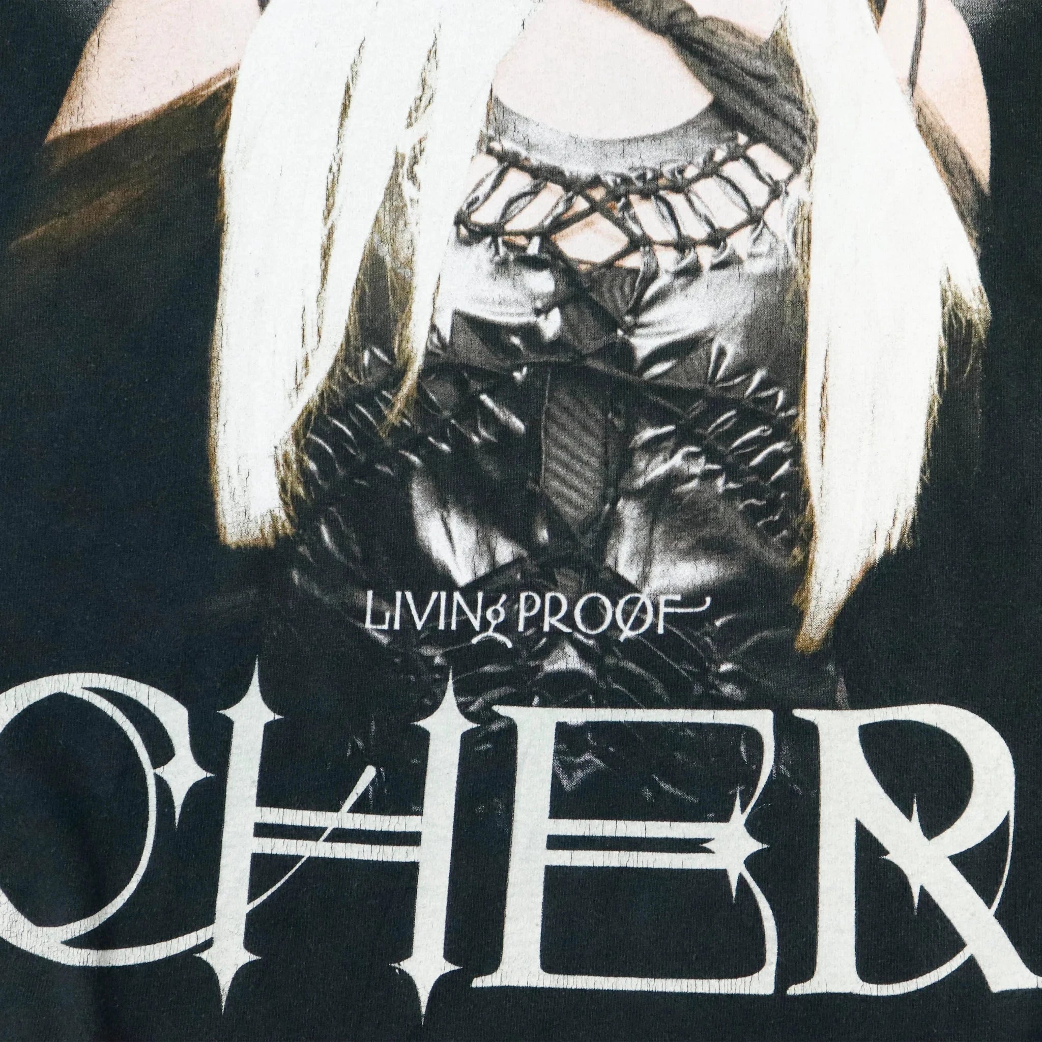 Vintage Delta Cher Black T-Shirt Size XXL Delta Pro Weight 