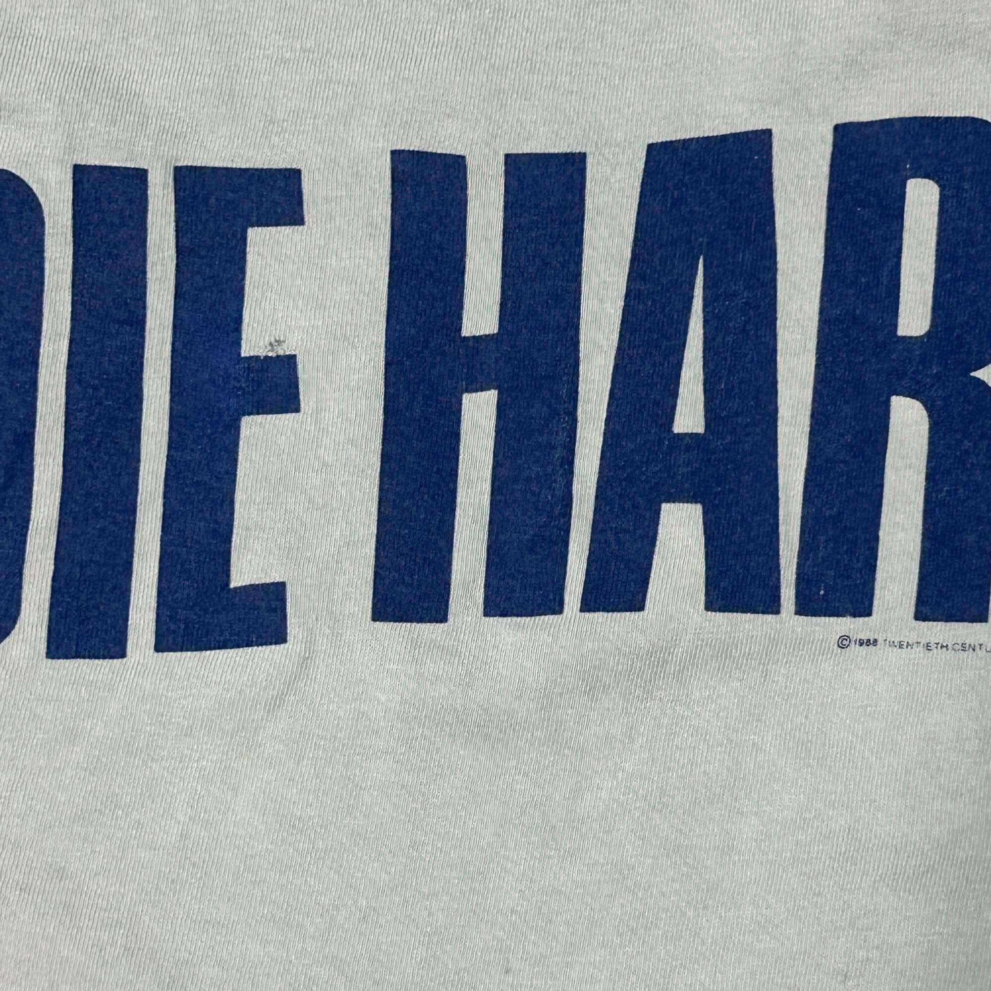 Vintage Die Hard 1988 Movie Promo T-shirt Size Large FAIF.CA 