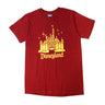 Vintage Disney Disneyland castle graphic t-shirt Size M 80s Disney 