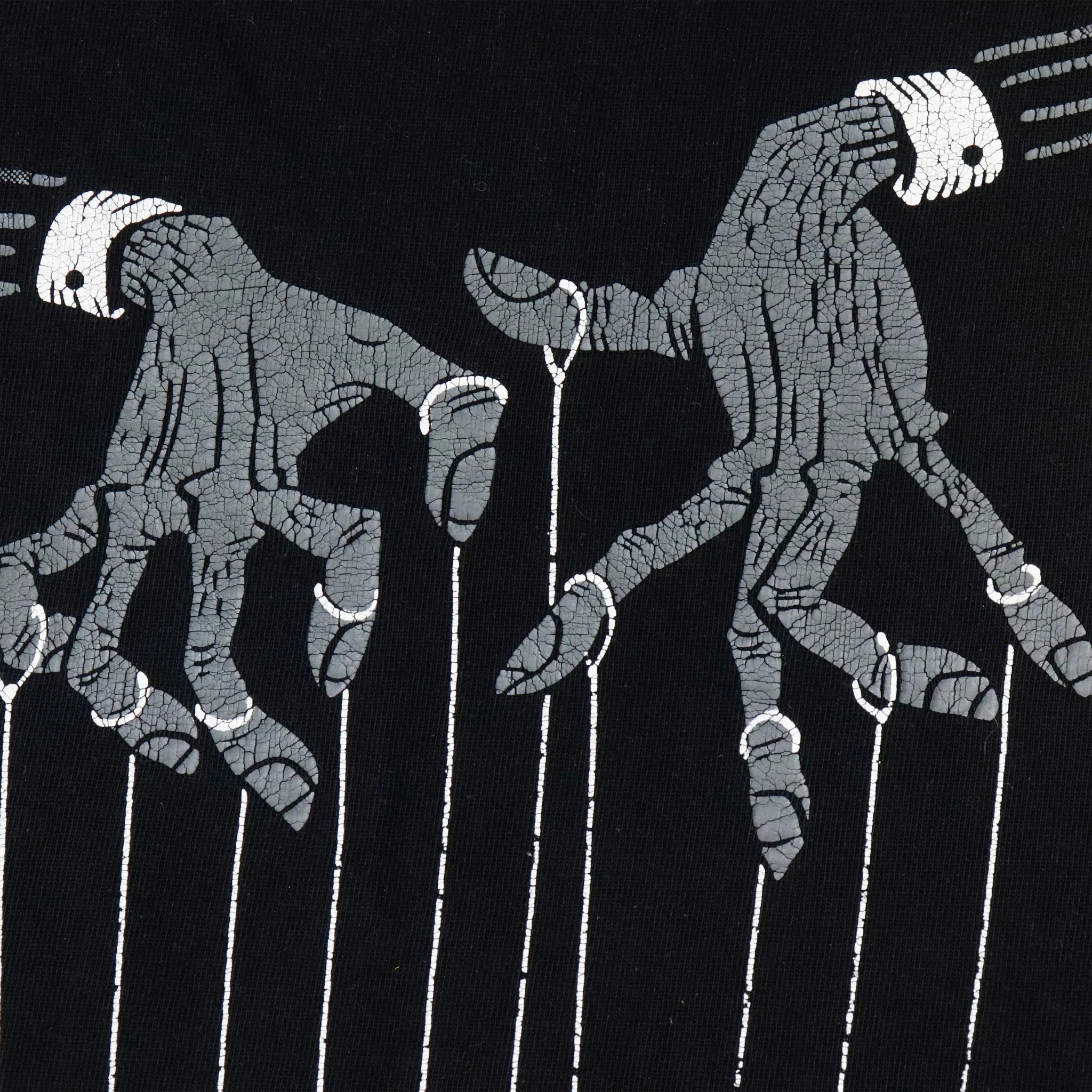 Vintage Dreamworks Animation Team India Black T-Shirt L disney Ché 