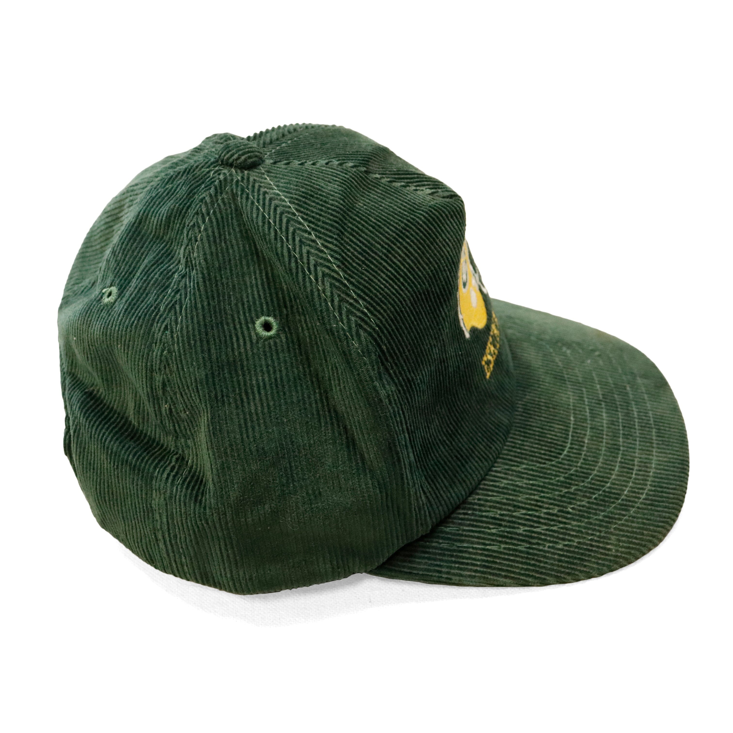 Vintage Edmonton Eskimos Corduroy Snapback Cap Size One Size FŪL 