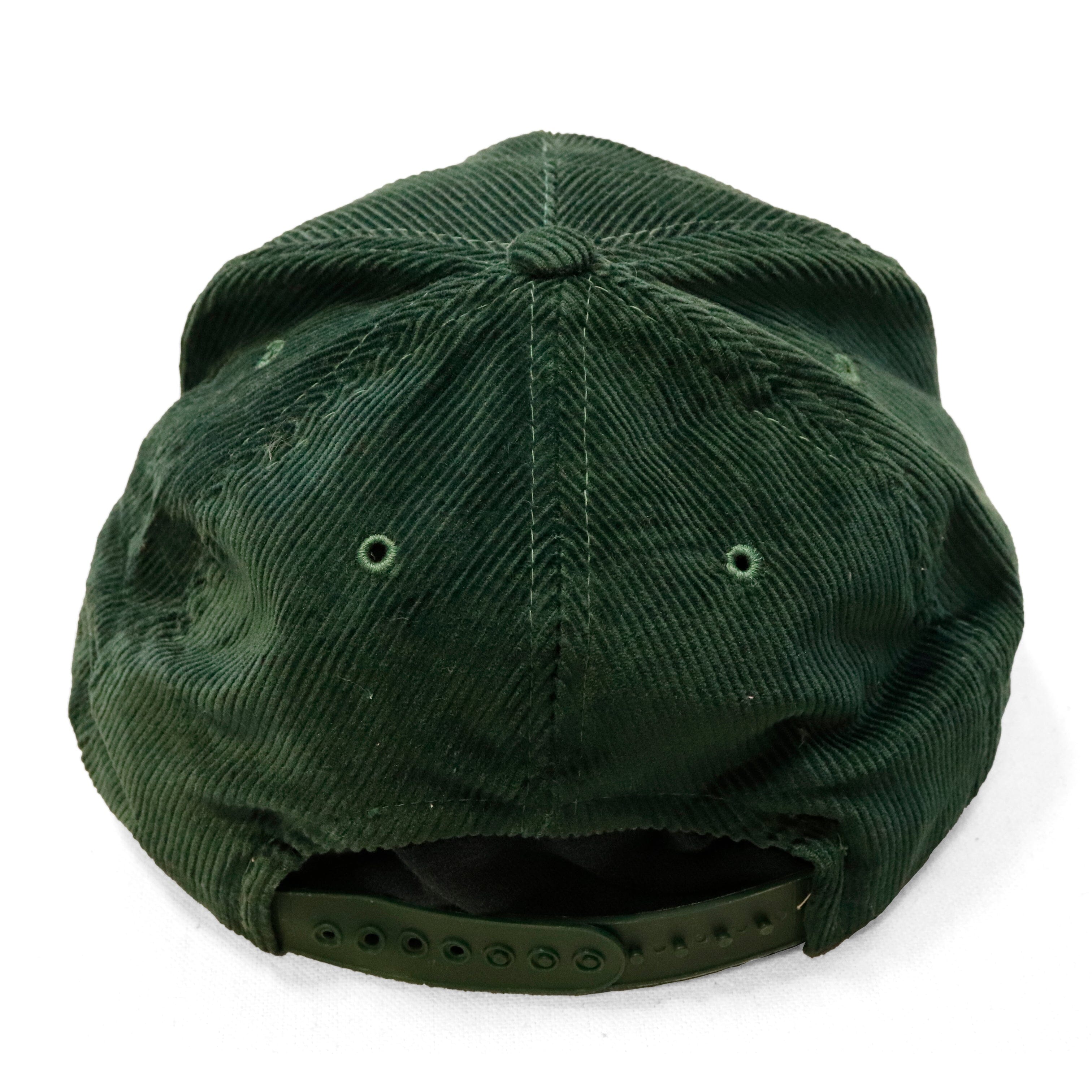 Vintage Edmonton Eskimos Corduroy Snapback Cap Size One Size FŪL 