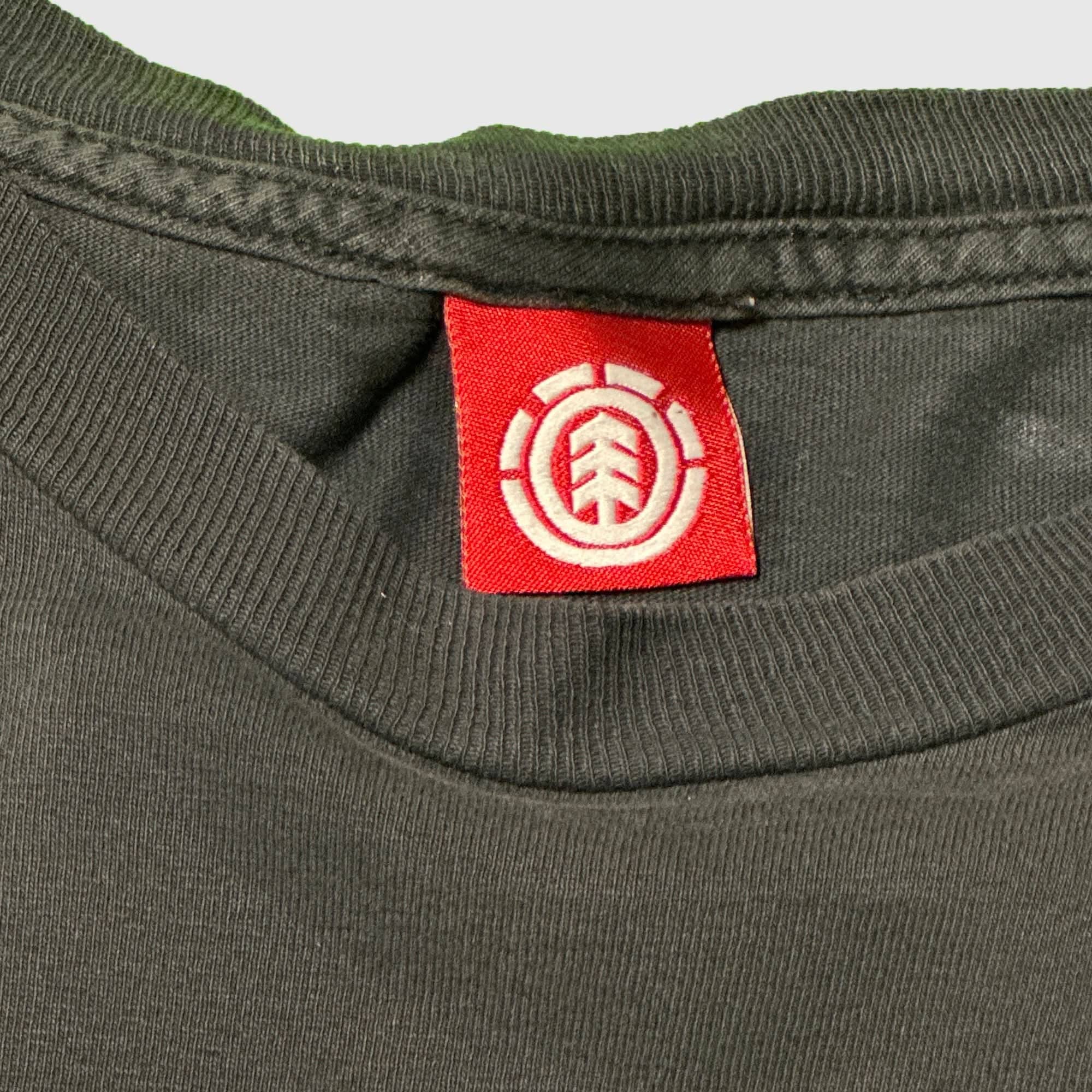 Vintage Element BAM Distressed Graphic T-Shirt Size Large FAIF.CA 