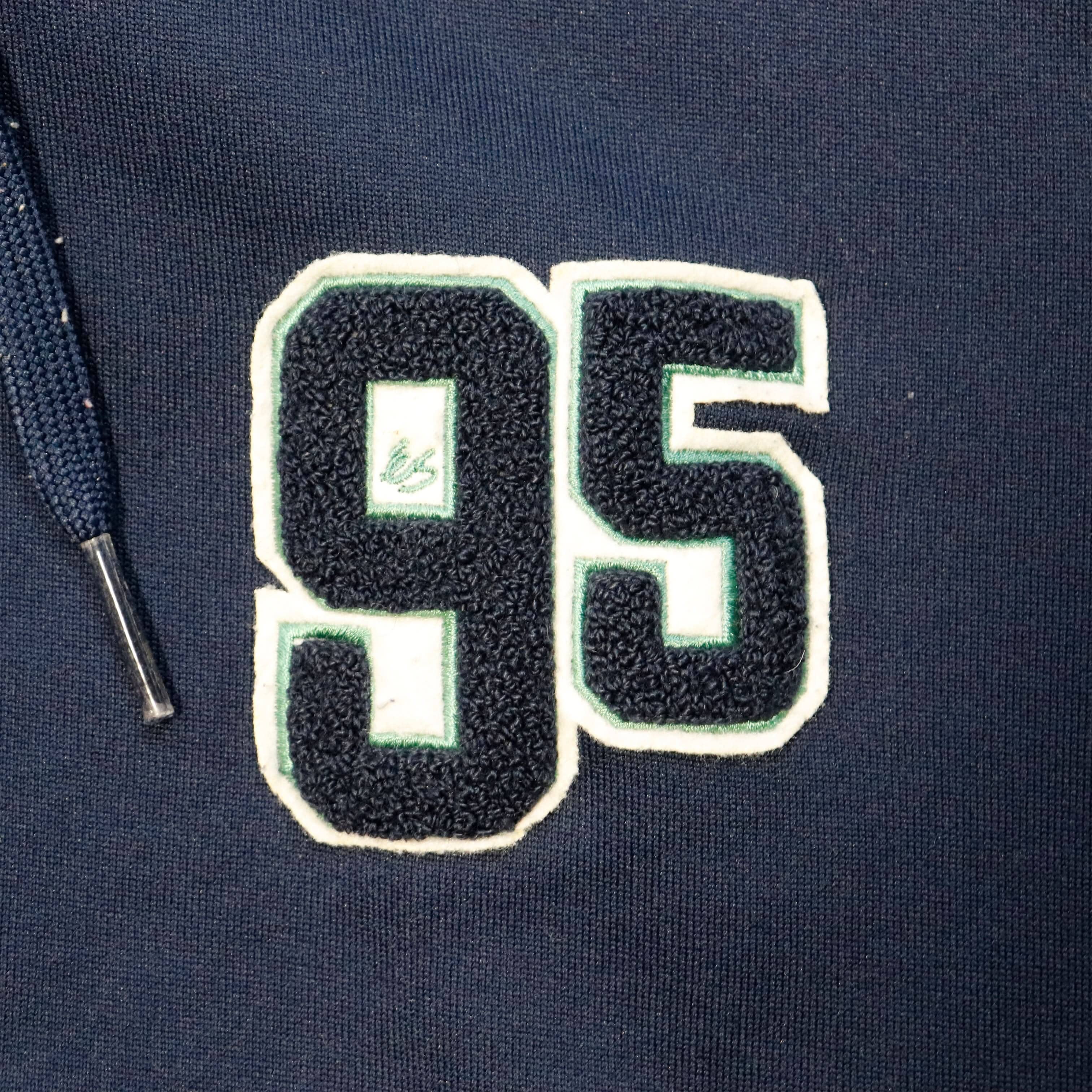Vintage Es 95 Embroidered 95 Zip-Up Hoodie Size M FAIF.CA 