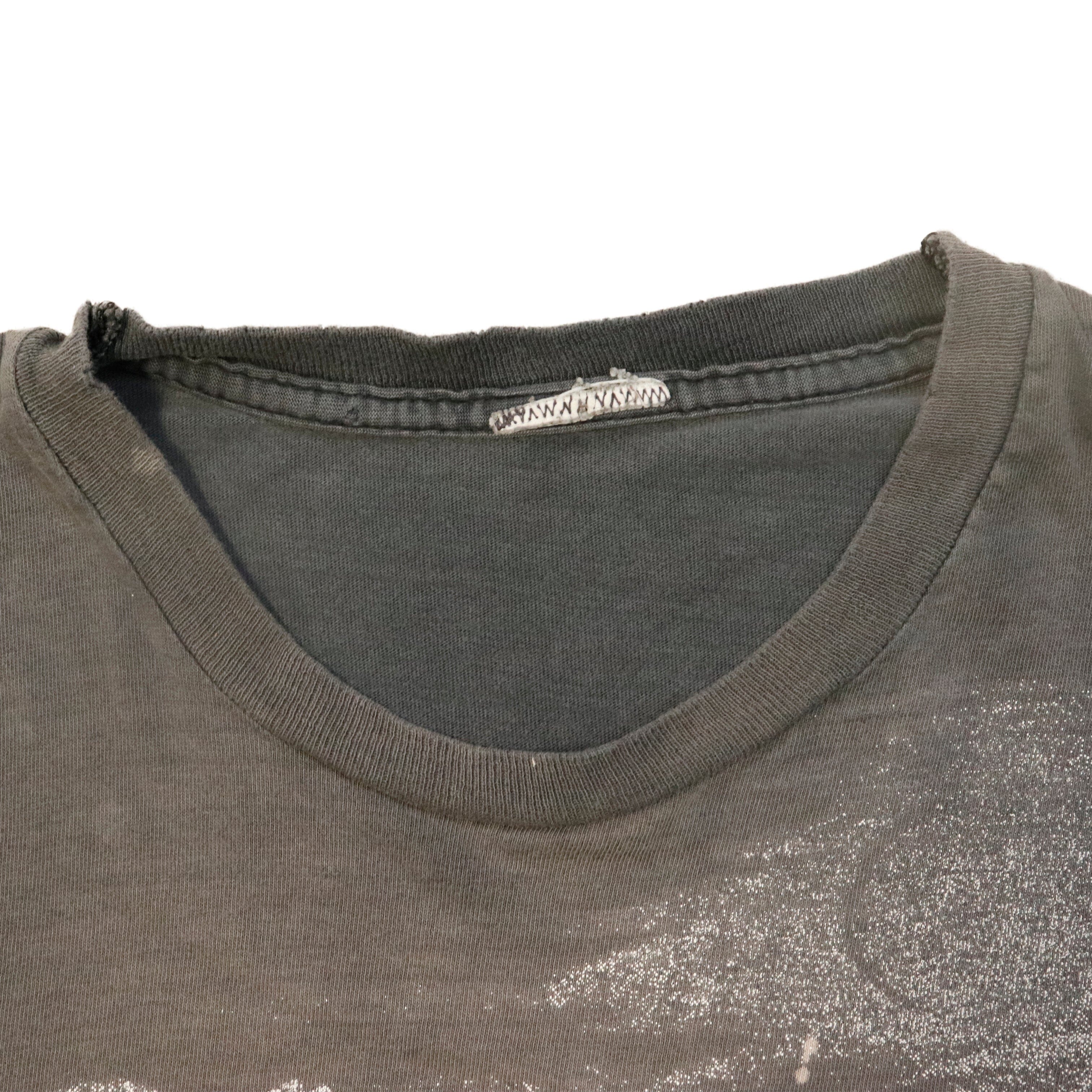 Vintage Faded Wolf Graphic T-Shirt 90s FAIF.CA 