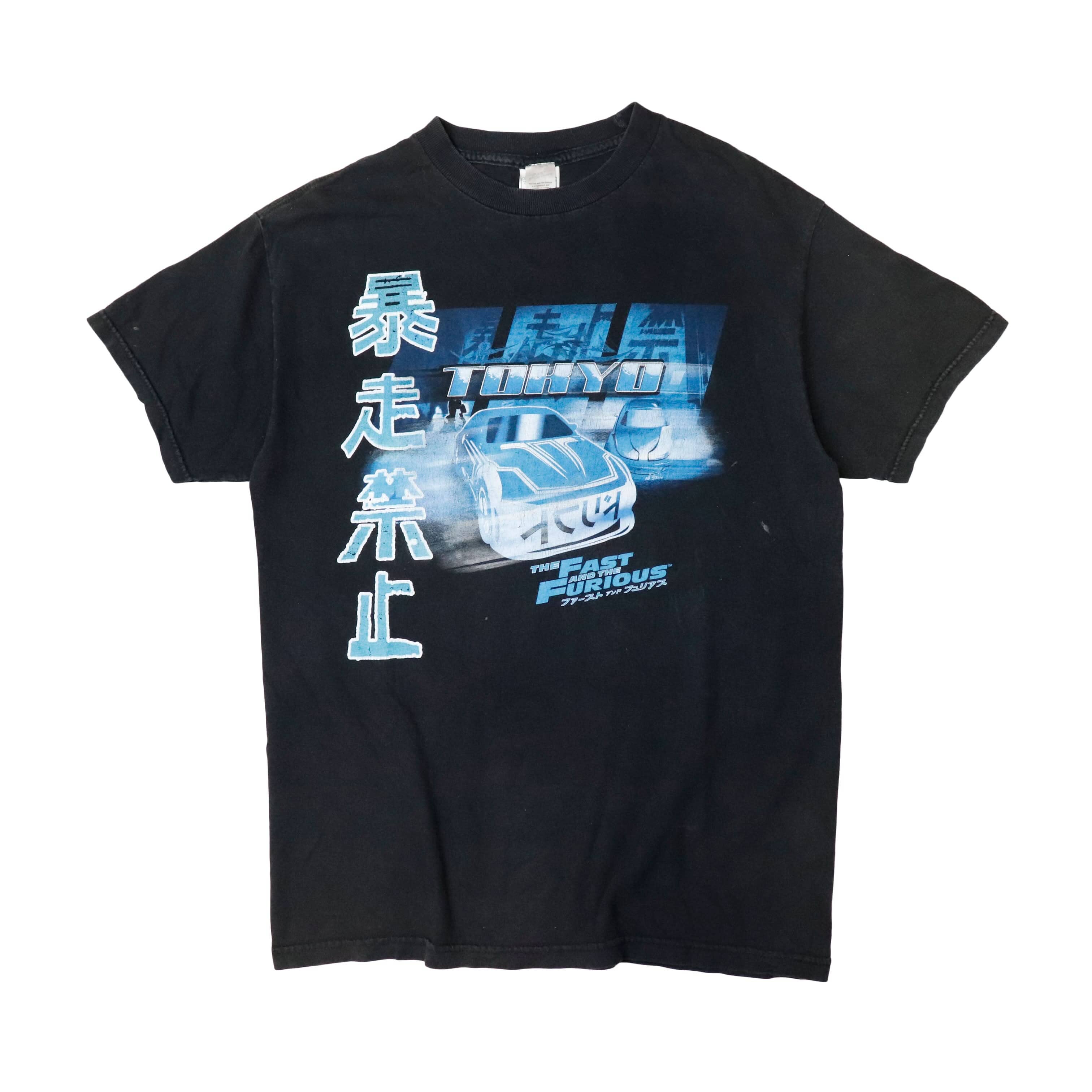 Vintage Fast and Furious Tokyo Drift Graphic T-Shirt Size M FAIF.CA 