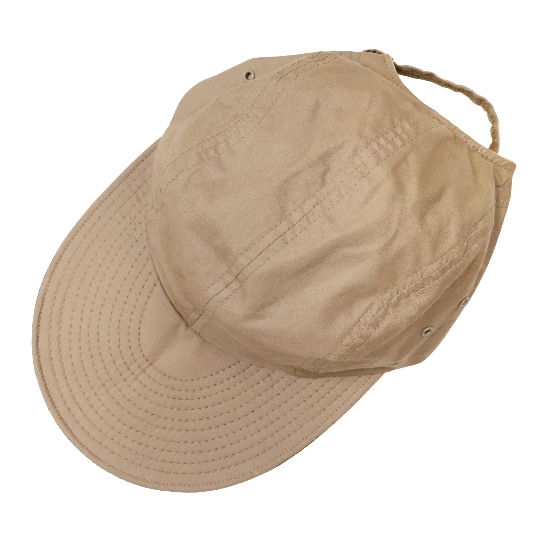Vintage Filson Brown Hat adjustable long bill fishing Filson 