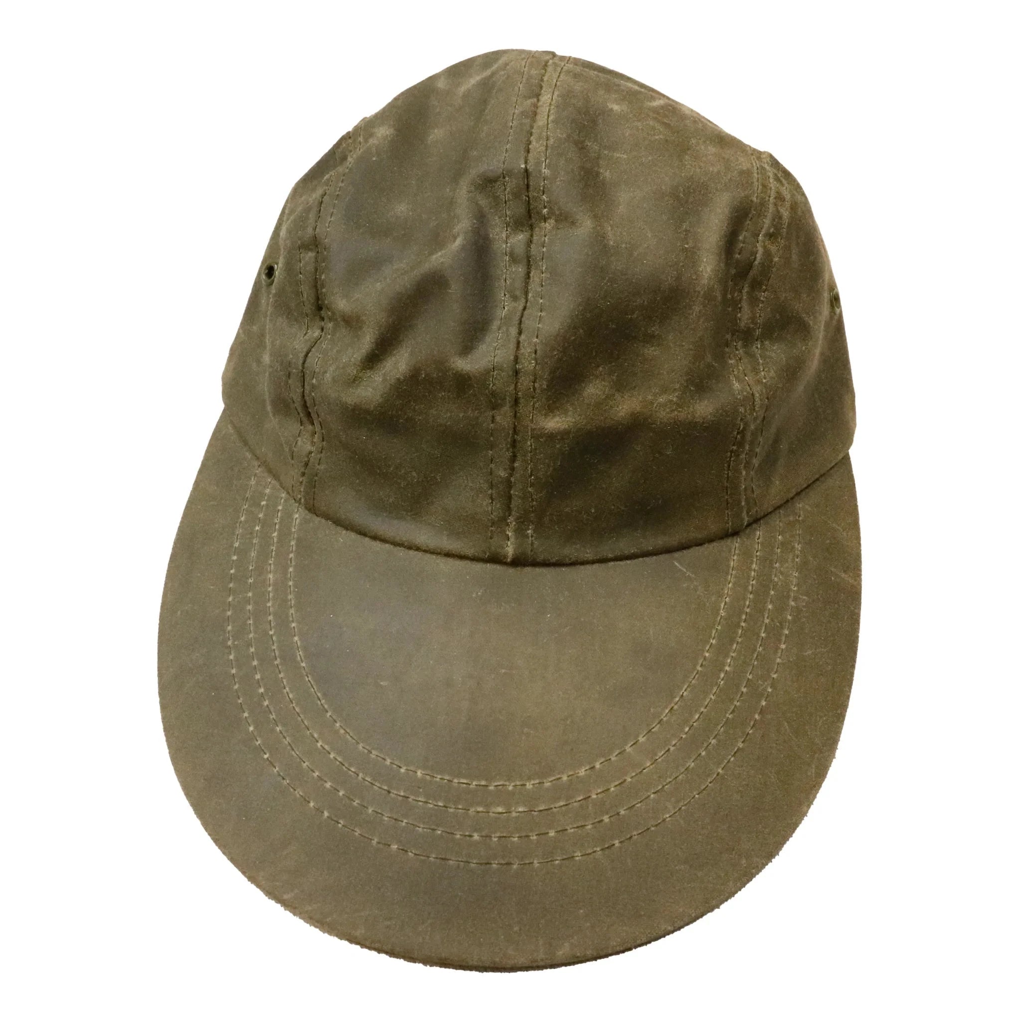 Vintage Filson Green Canvas Long bill Hat Size M Filson 