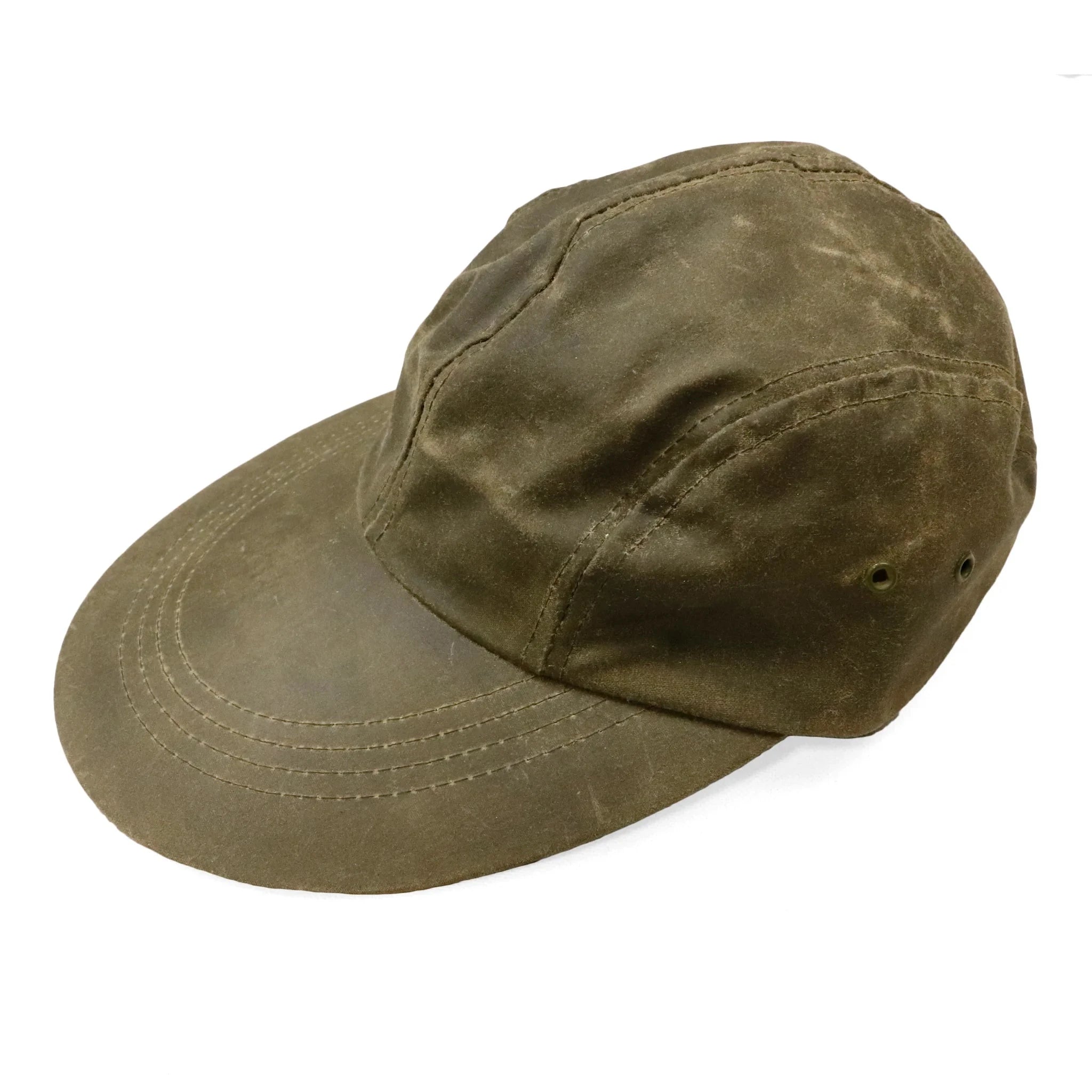 Vintage Filson Green Canvas Long bill Hat Size M Filson 