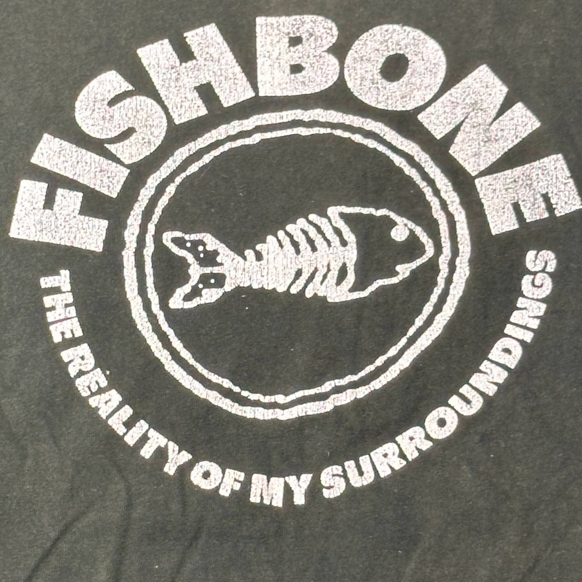 Vintage Fishbone Reality Graphic T-Shirt Size Large FAIF.CA 