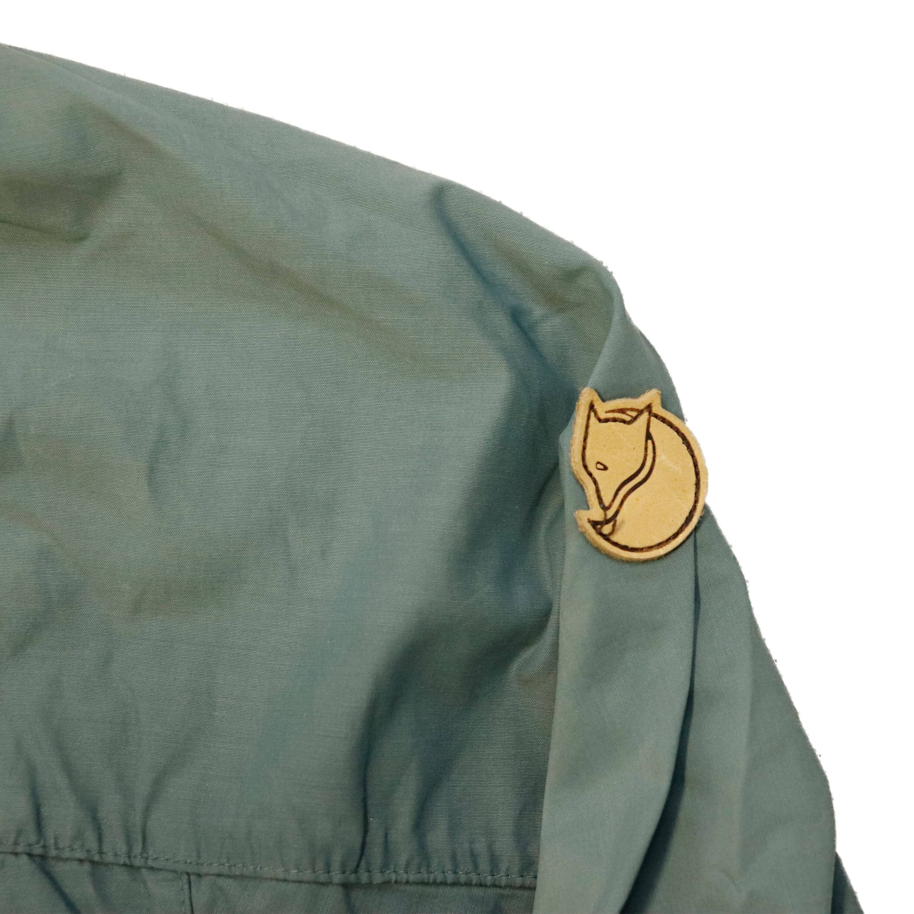 Vintage Fjallraven Hooded Zip Front Jacket Size S green FAIF.CA 