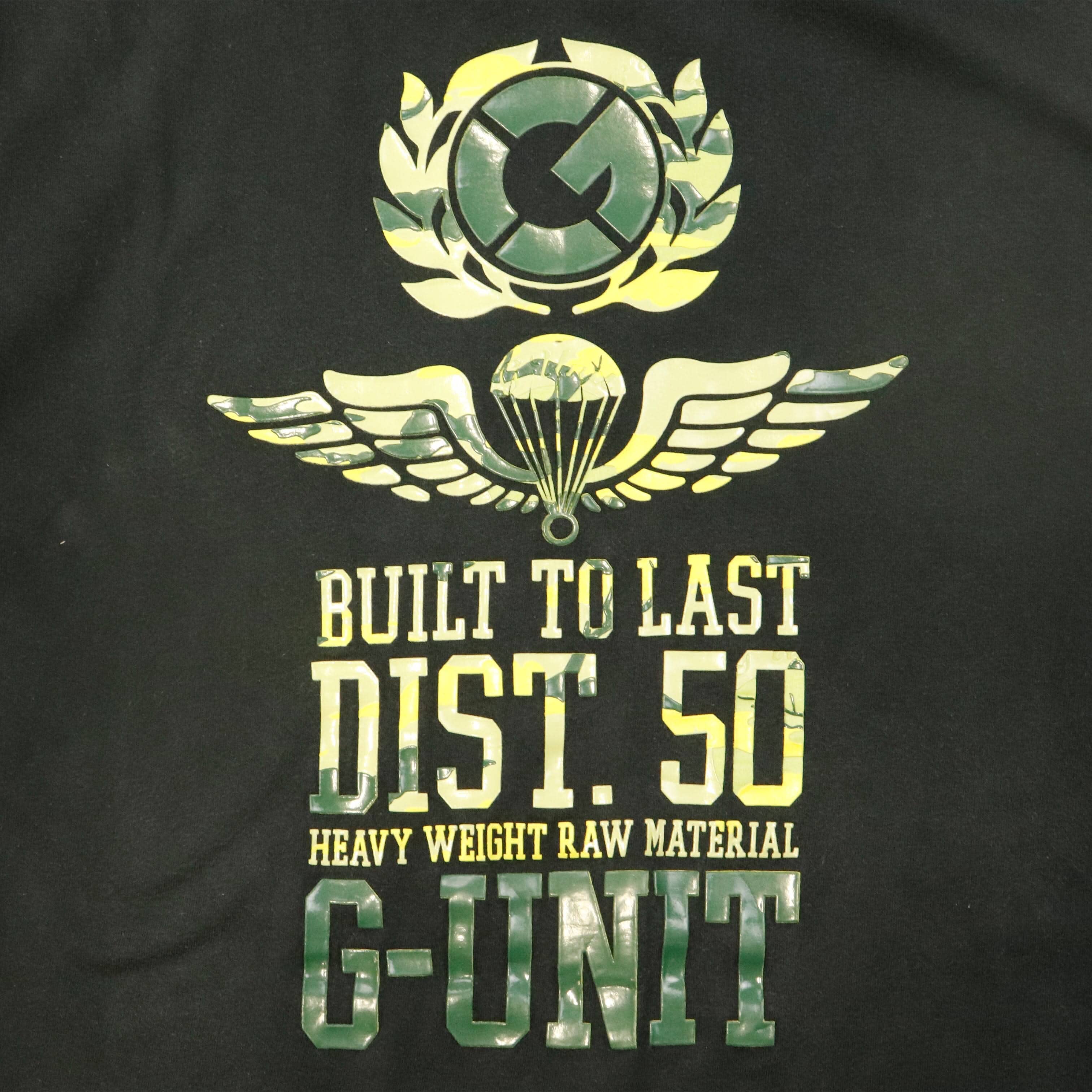 Vintage G Unit camouflage logo graphic t-shirt Size XXXL FAIF.CA 