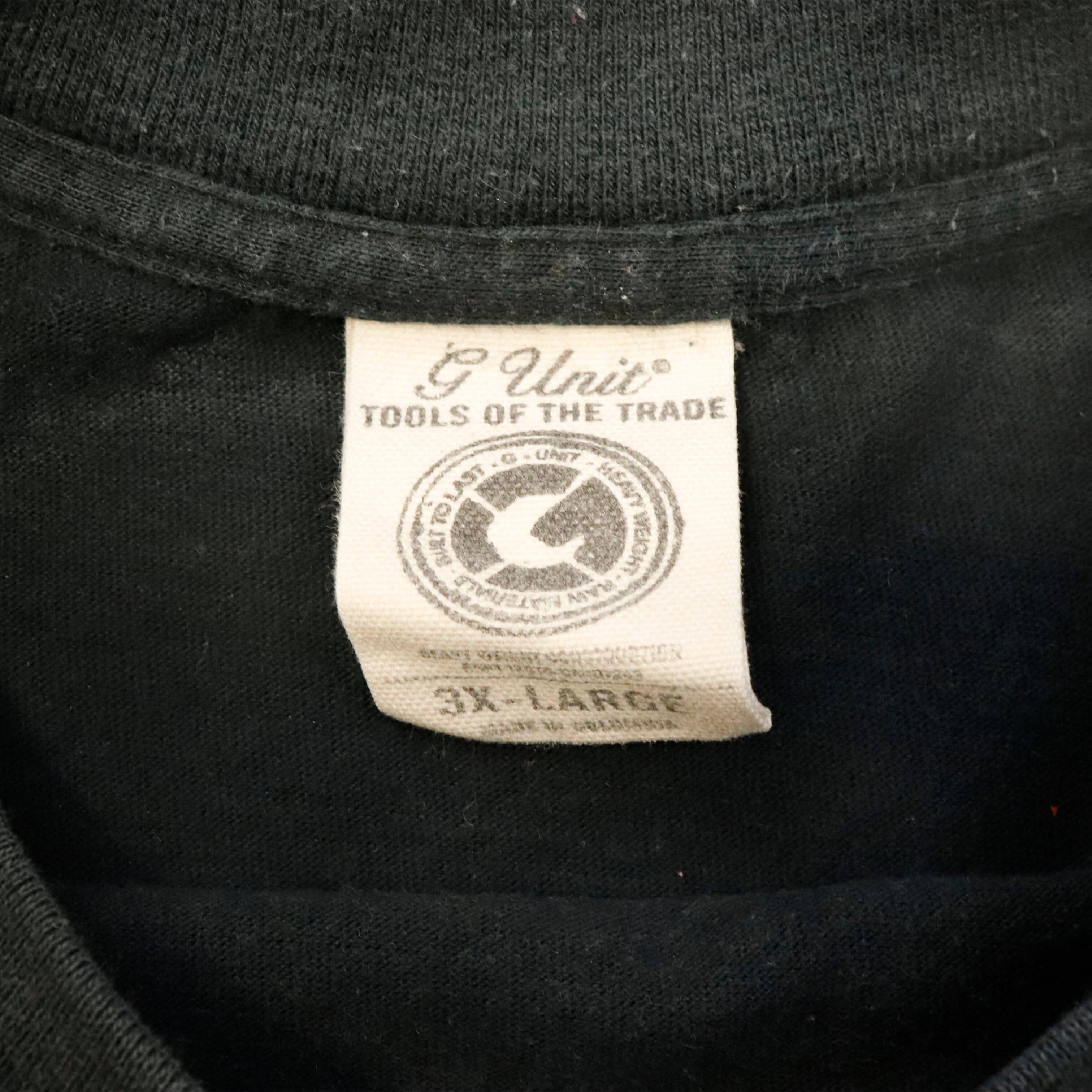 Vintage G Unit camouflage logo graphic t-shirt Size XXXL FAIF.CA 