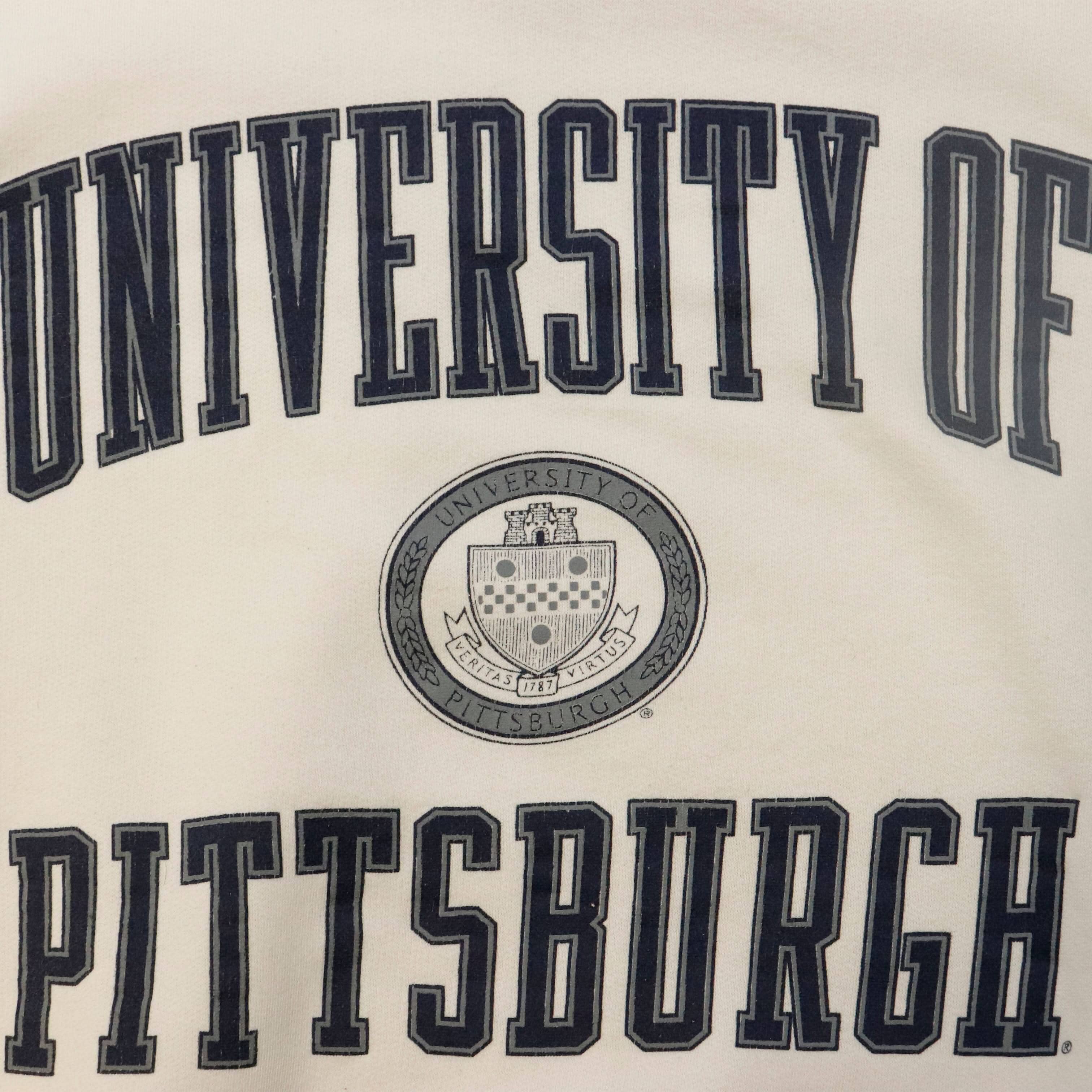 Vintage Gear for Sports University of Pittsburgh mock neck sweatshirt Size L FAIF.CA 