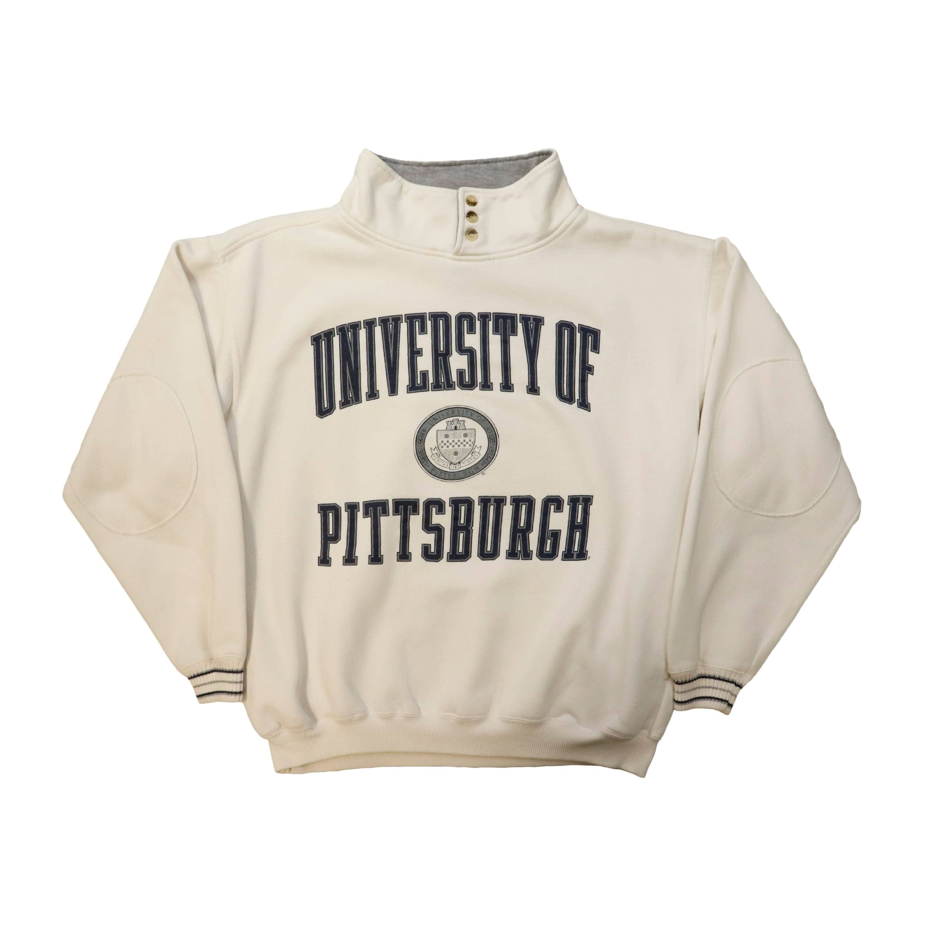 Vintage Gear for Sports University of Pittsburgh mock neck sweatshirt Size L FAIF.CA 