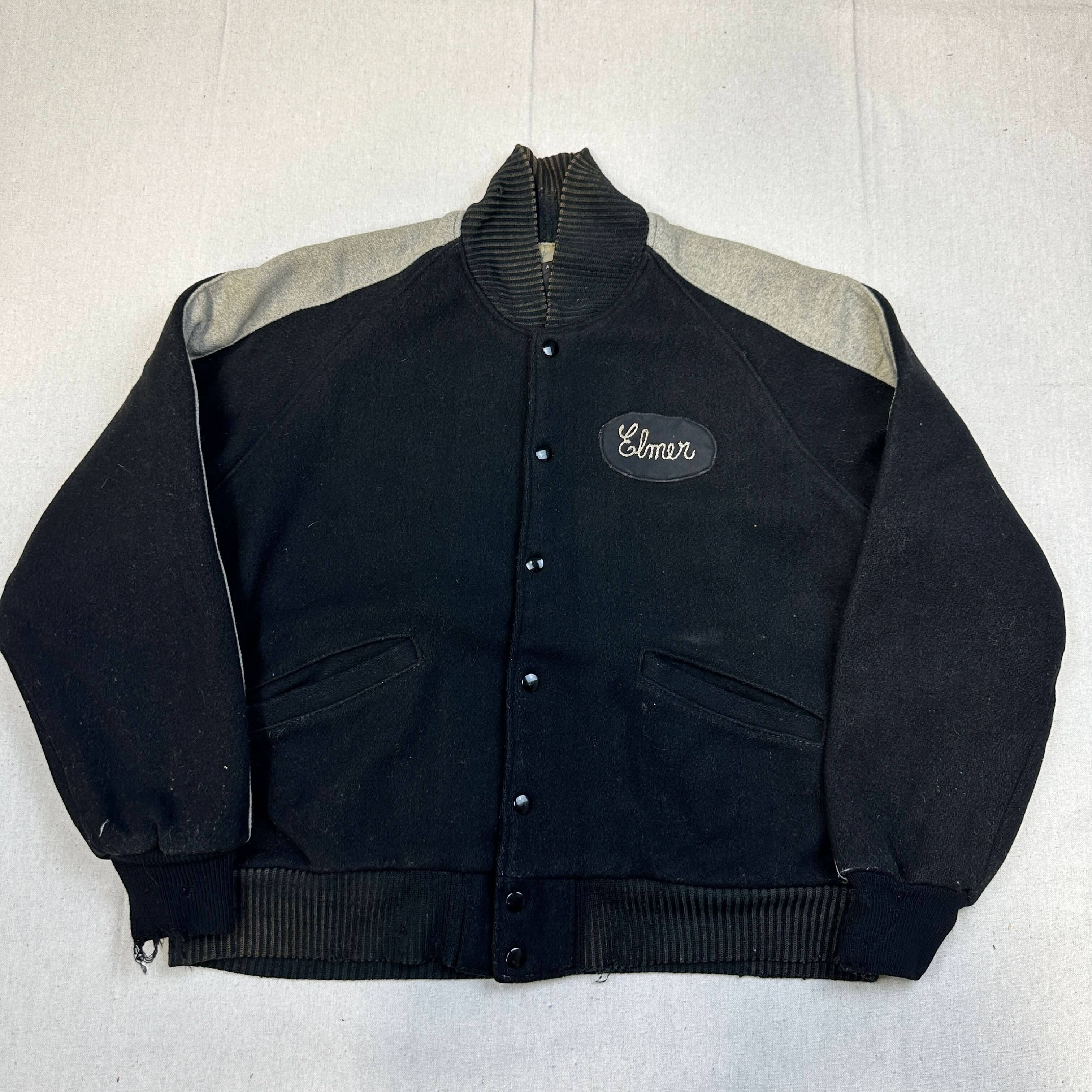 Vintage Golden Bear Raiders Varsity Jacket Size M 60s RARE FAIF.CA 