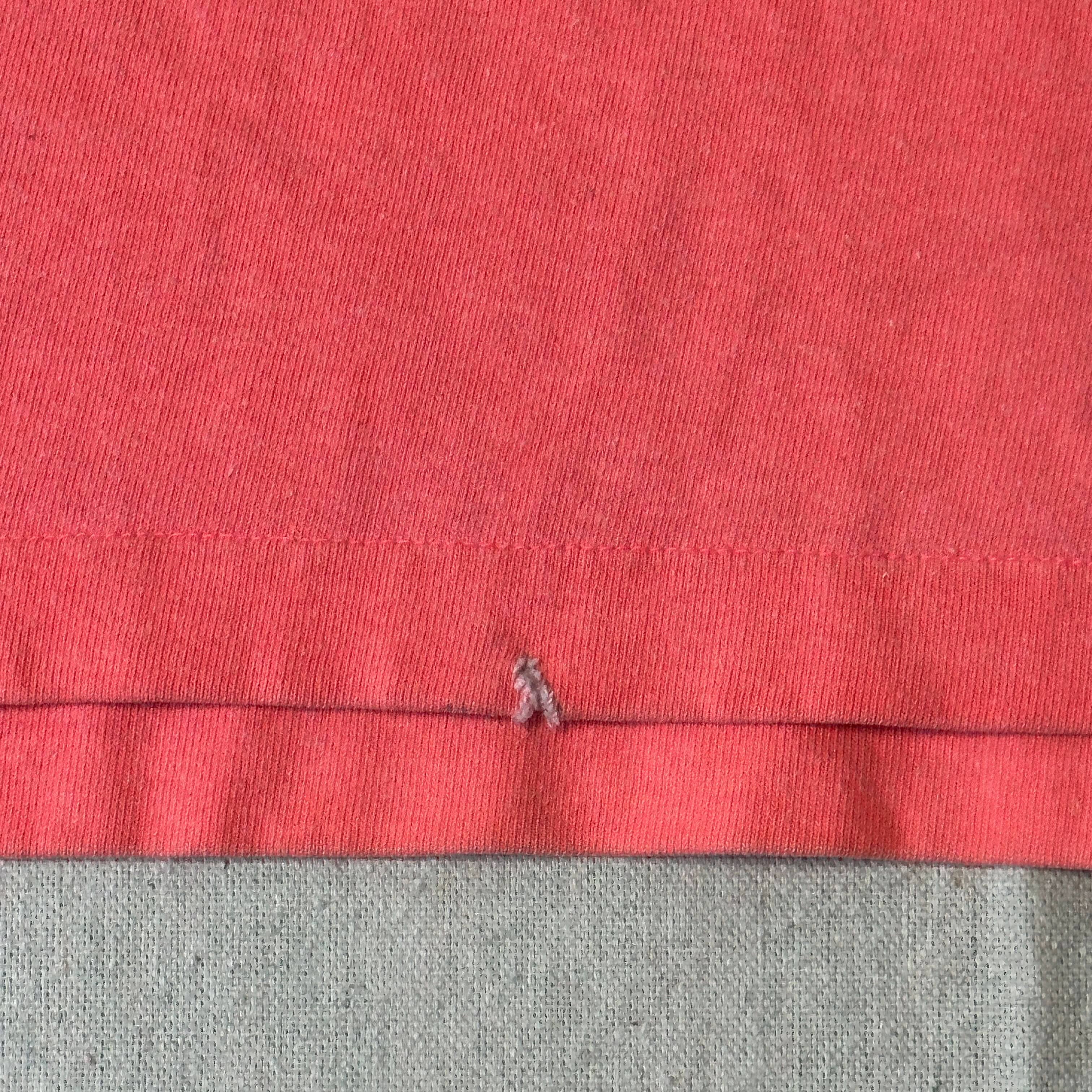 Vintage Gotcha Coral Polo Shirt Size L 80s FAIF.CA 