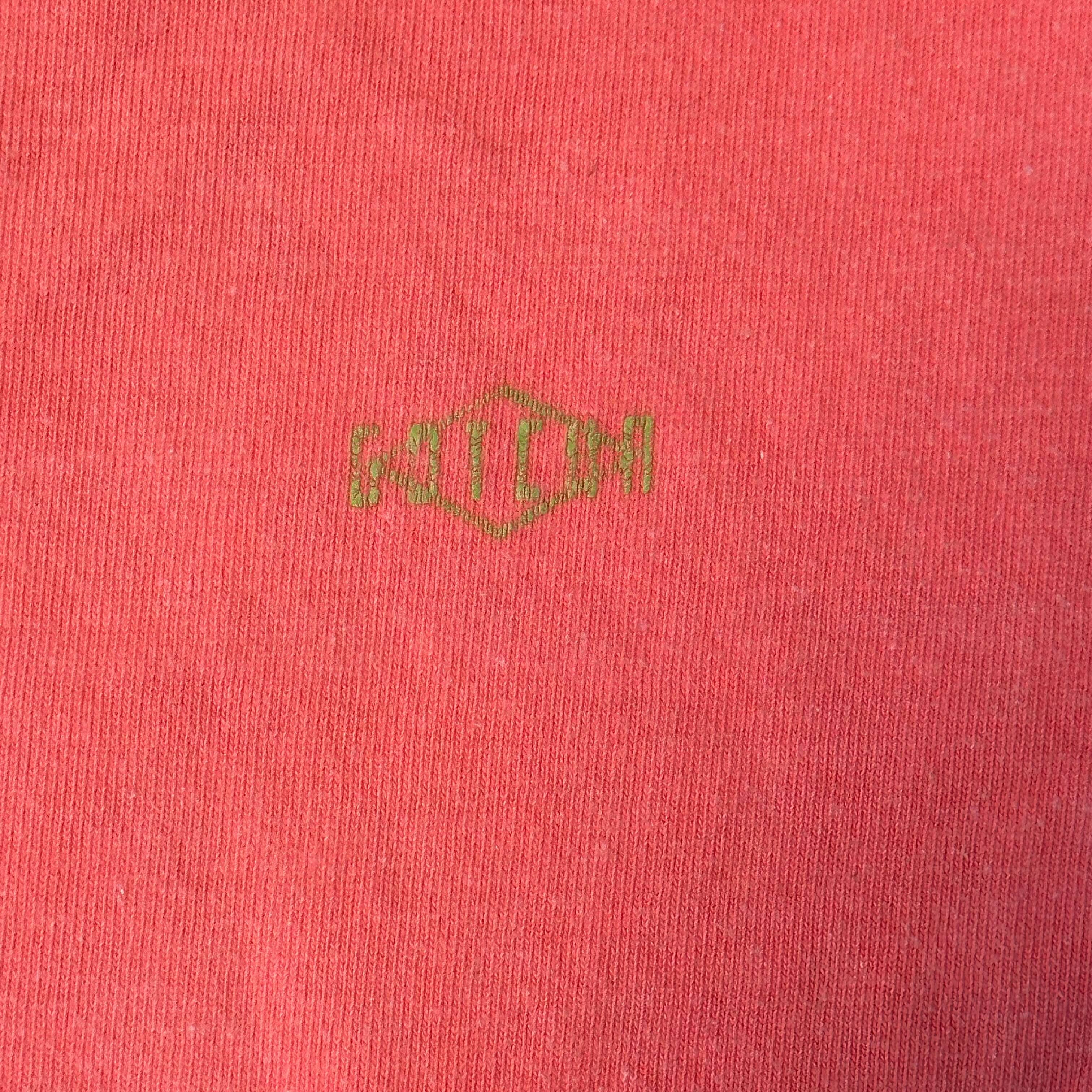 Vintage Gotcha Coral Polo Shirt Size L 80s FAIF.CA 