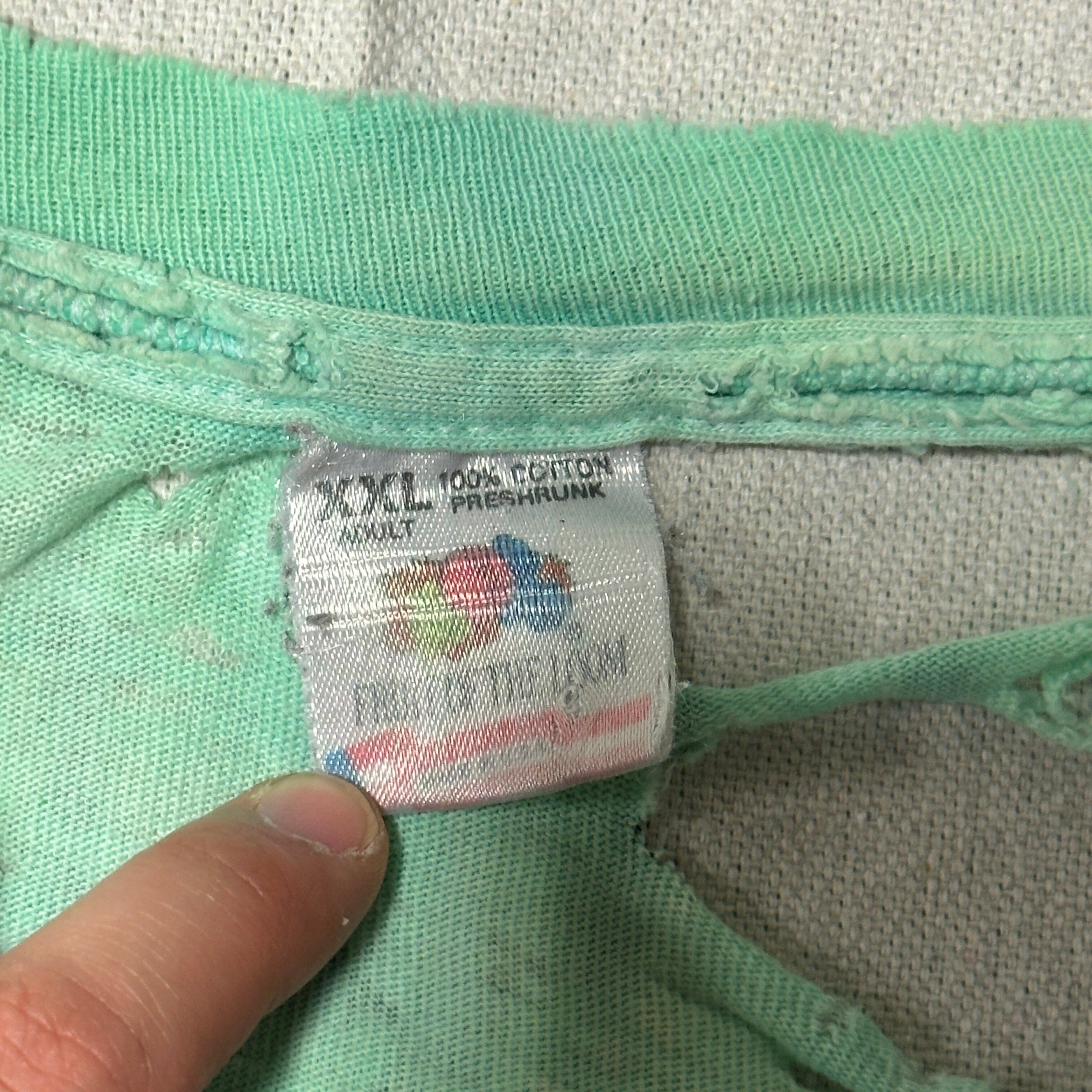 Vintage Grateful Dead Olympic Velodrome Tie-Dye T-Shirt Size XXL MAJOR DISTRESSED FAIF.CA 