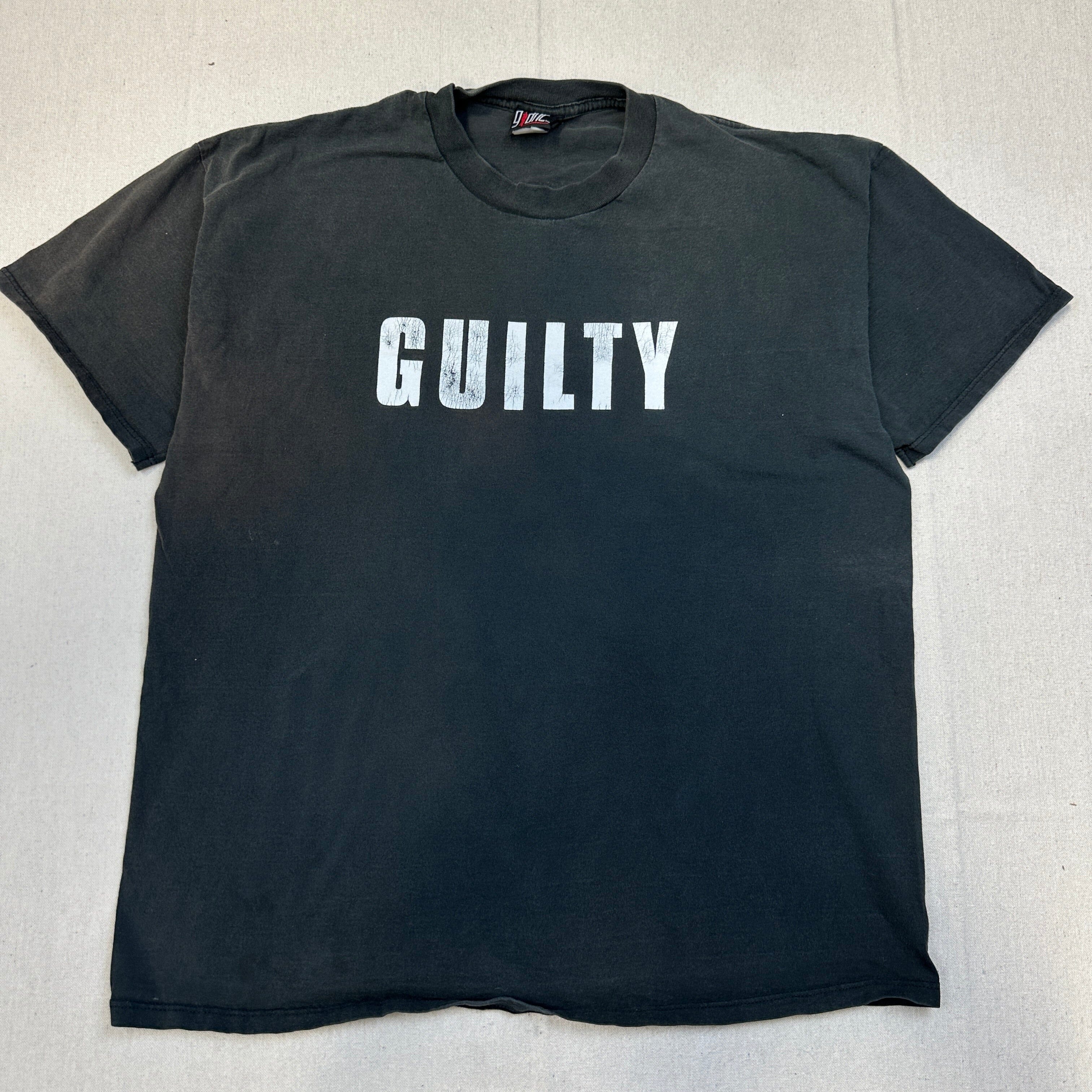 Vintage Gravitty Kills Giant Guilty Graphic T-Shirt Size XL 90s Grunge Rock FAIF.CA 