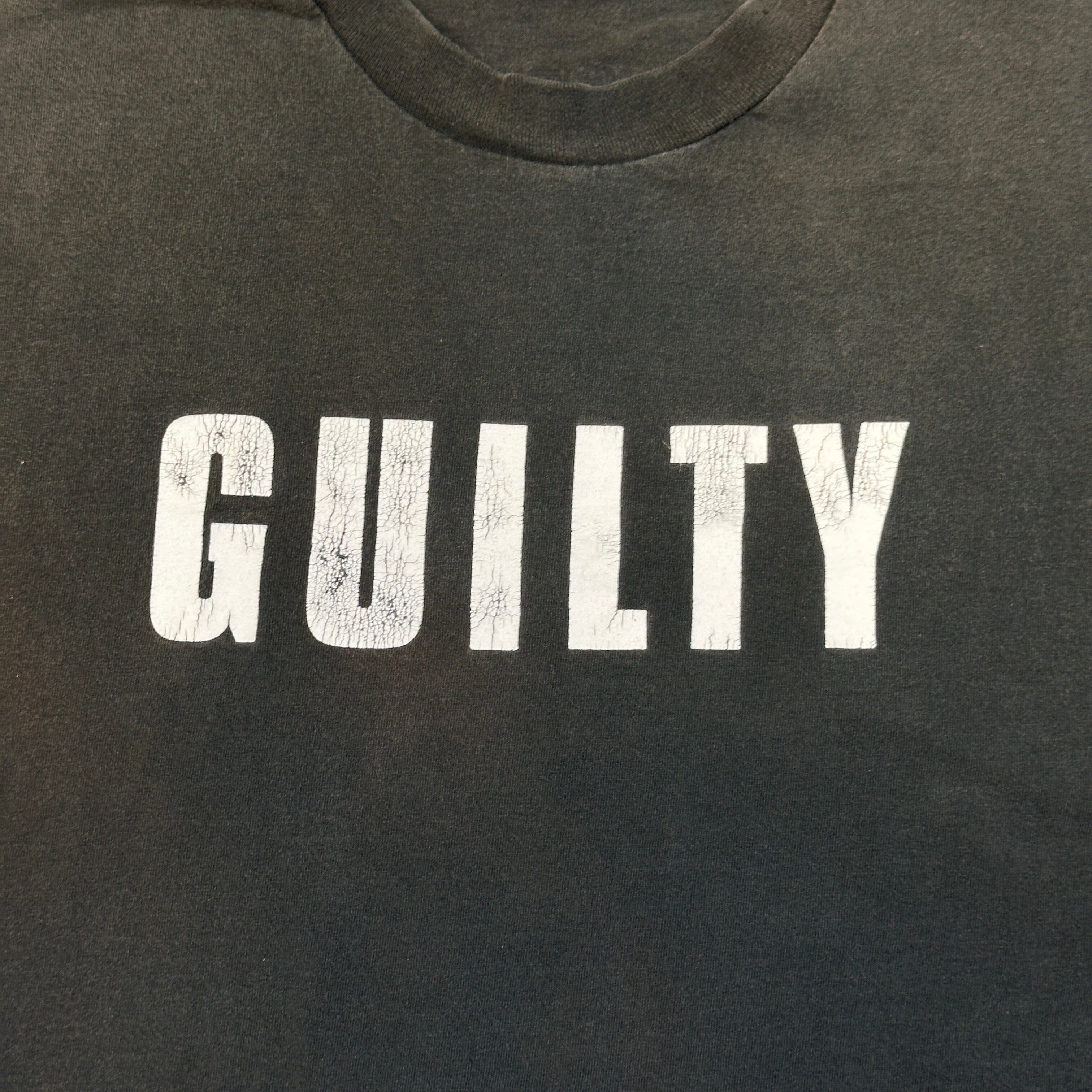 Vintage Gravitty Kills Giant Guilty Graphic T-Shirt Size XL 90s Grunge Rock FAIF.CA 