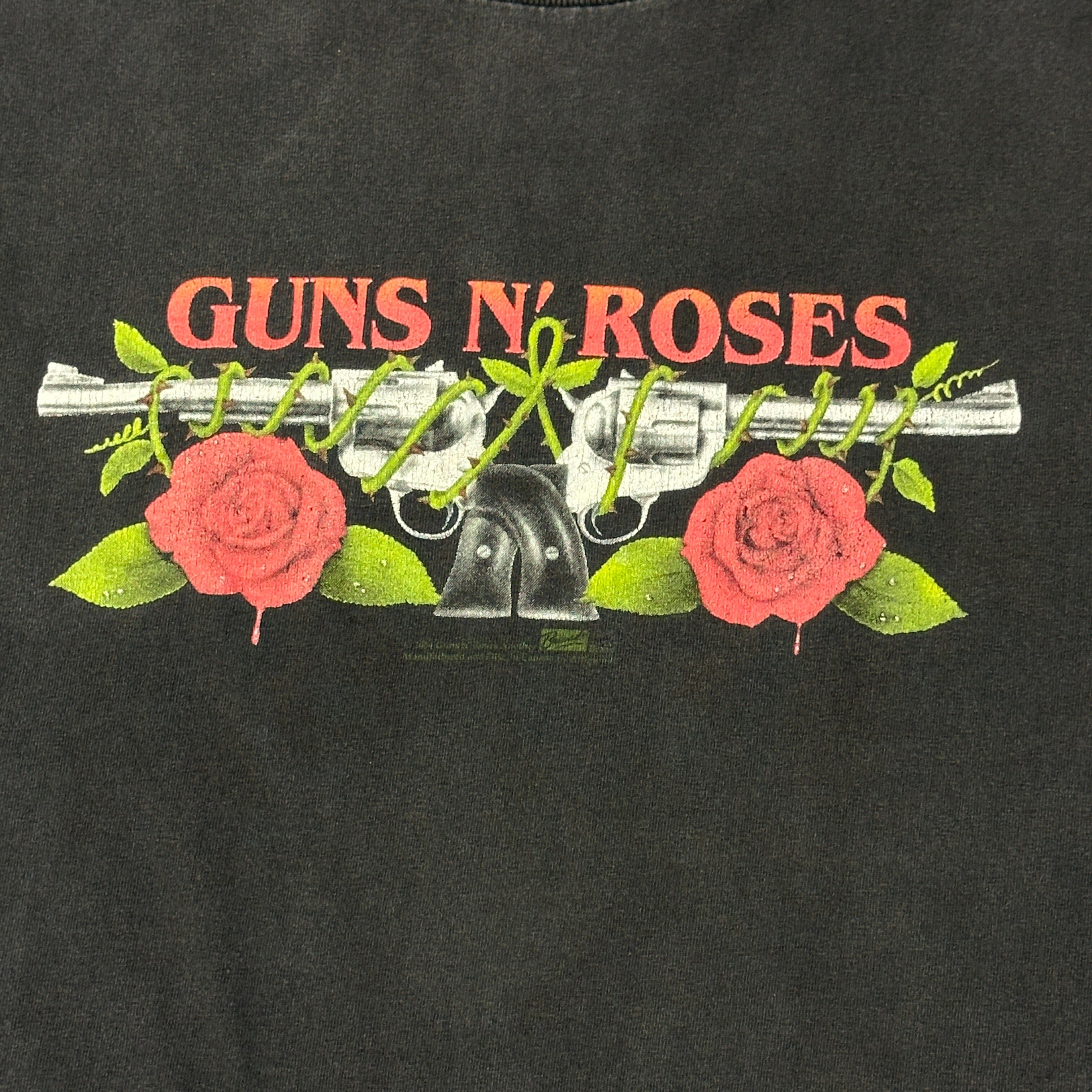 Vintage Guns N' Roses Band Graphic T-Shirt Size L Artimonde 90s FAIF.CA 