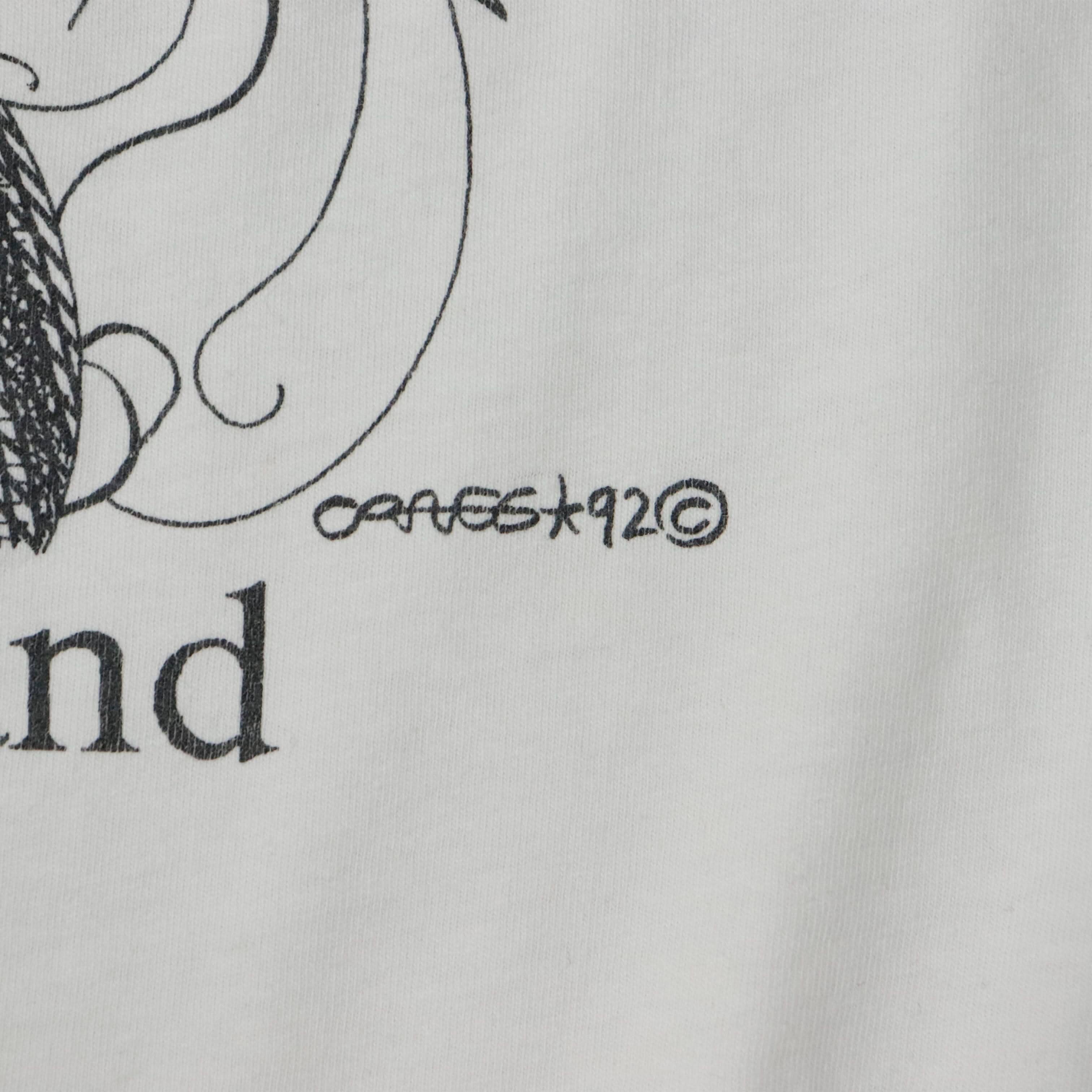 Vintage Hanes Ayn Rand Art Graphic T-Shirt Size XL FAIF.CA 