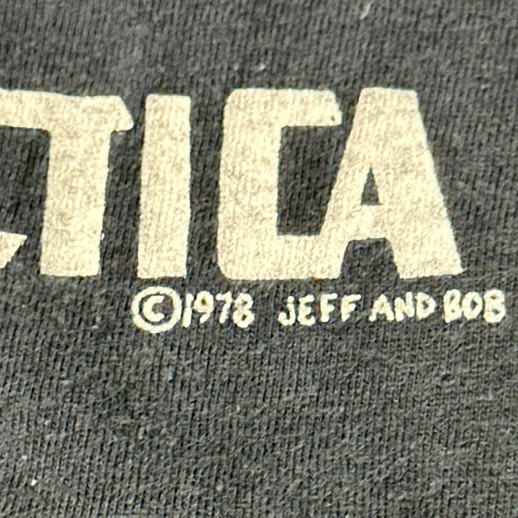 Vintage Hanes Battlestar Prophylactica Graphic T-Shirt Size XL FAIF.CA 