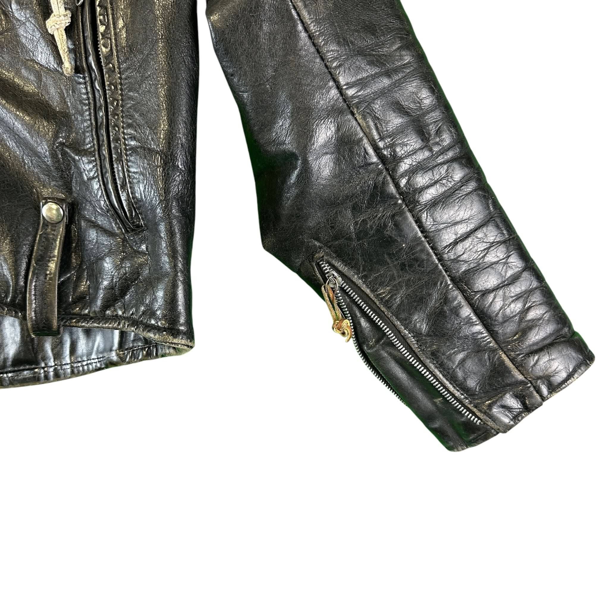 Vintage Harley Davidson Leather AMF Motorcycle Jacket w/ Studs 60s size - 42 Jacket OTHER 