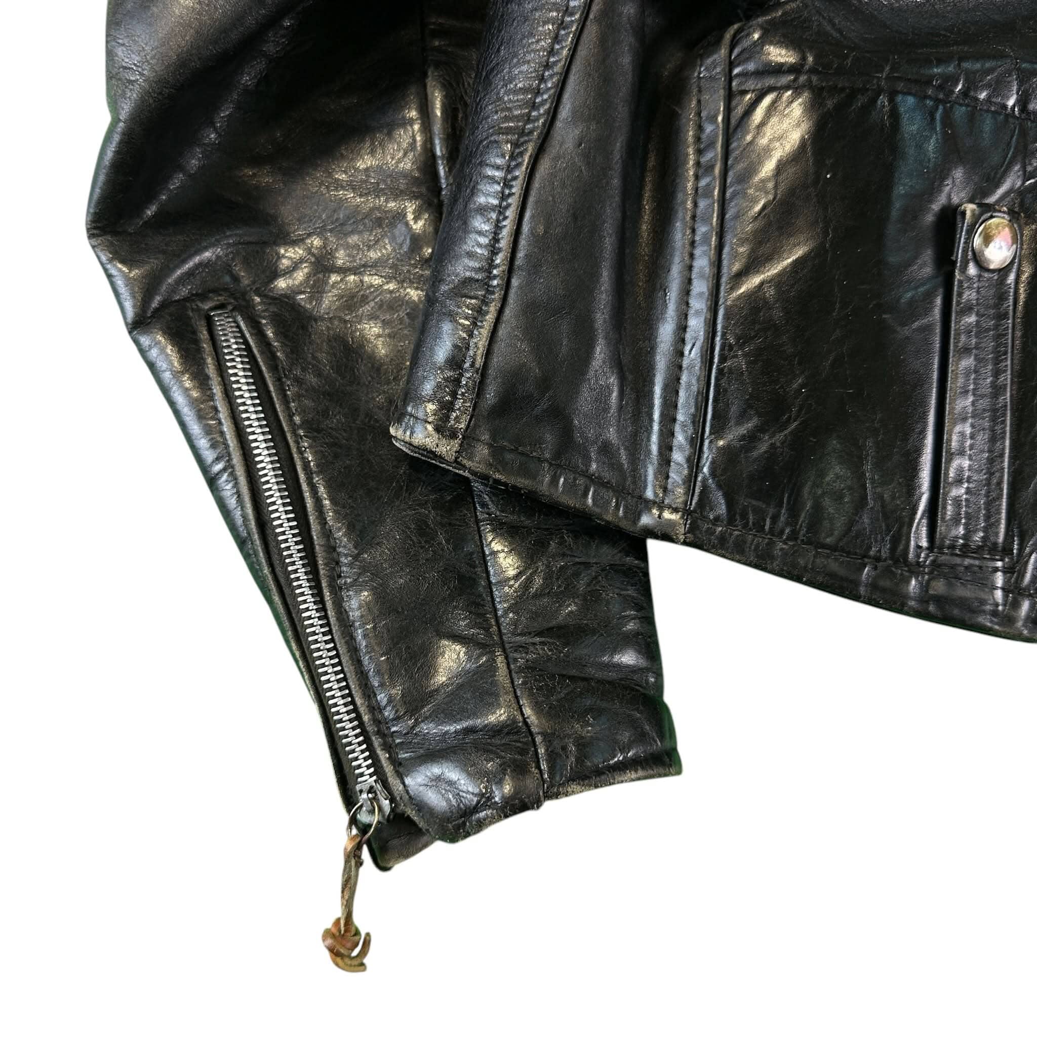 Vintage Harley Davidson Leather AMF Motorcycle Jacket w/ Studs 60s size - 42 Jacket OTHER 