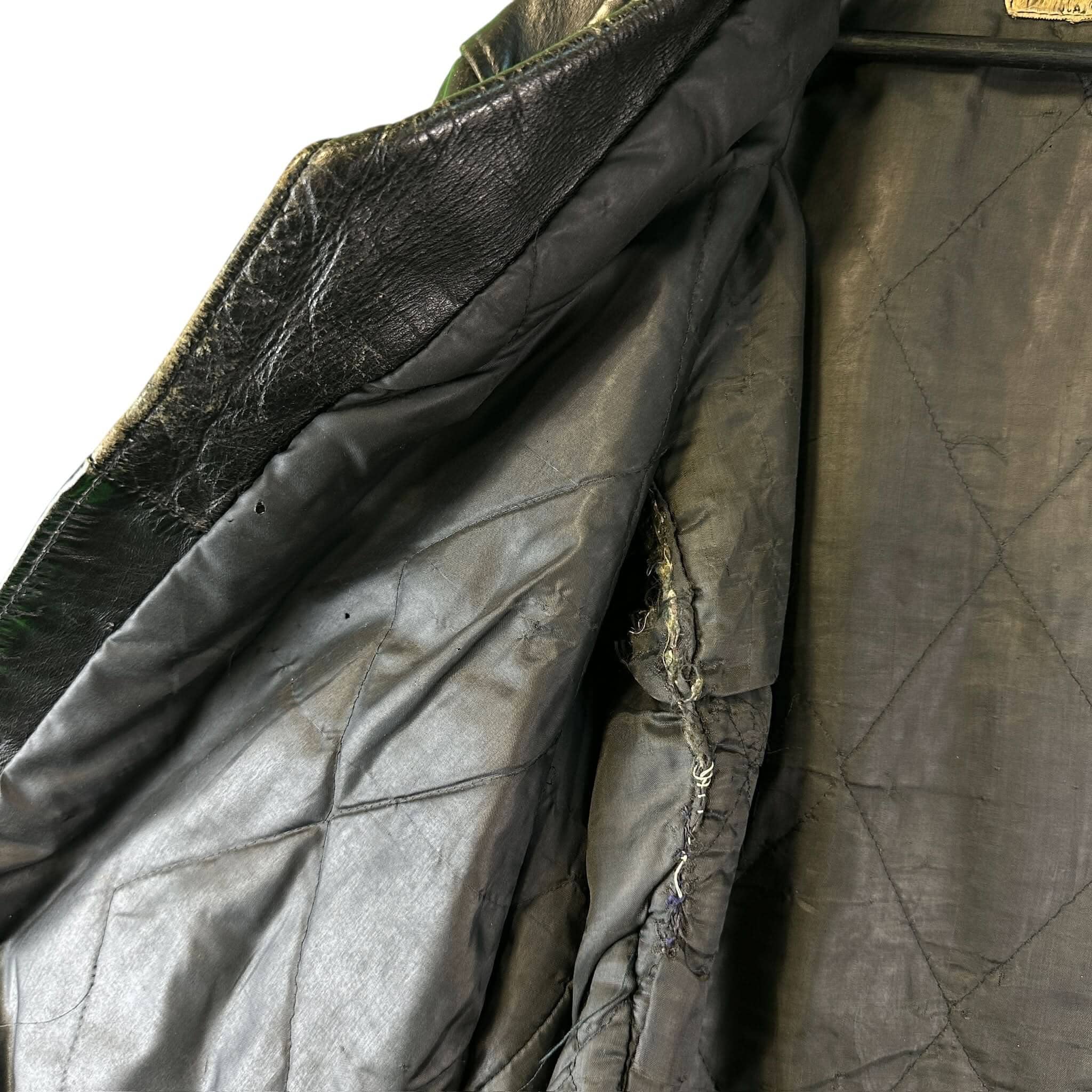 Vintage Harley Davidson Leather AMF Motorcycle Jacket w/ Studs 60s size - 42 Jacket OTHER 