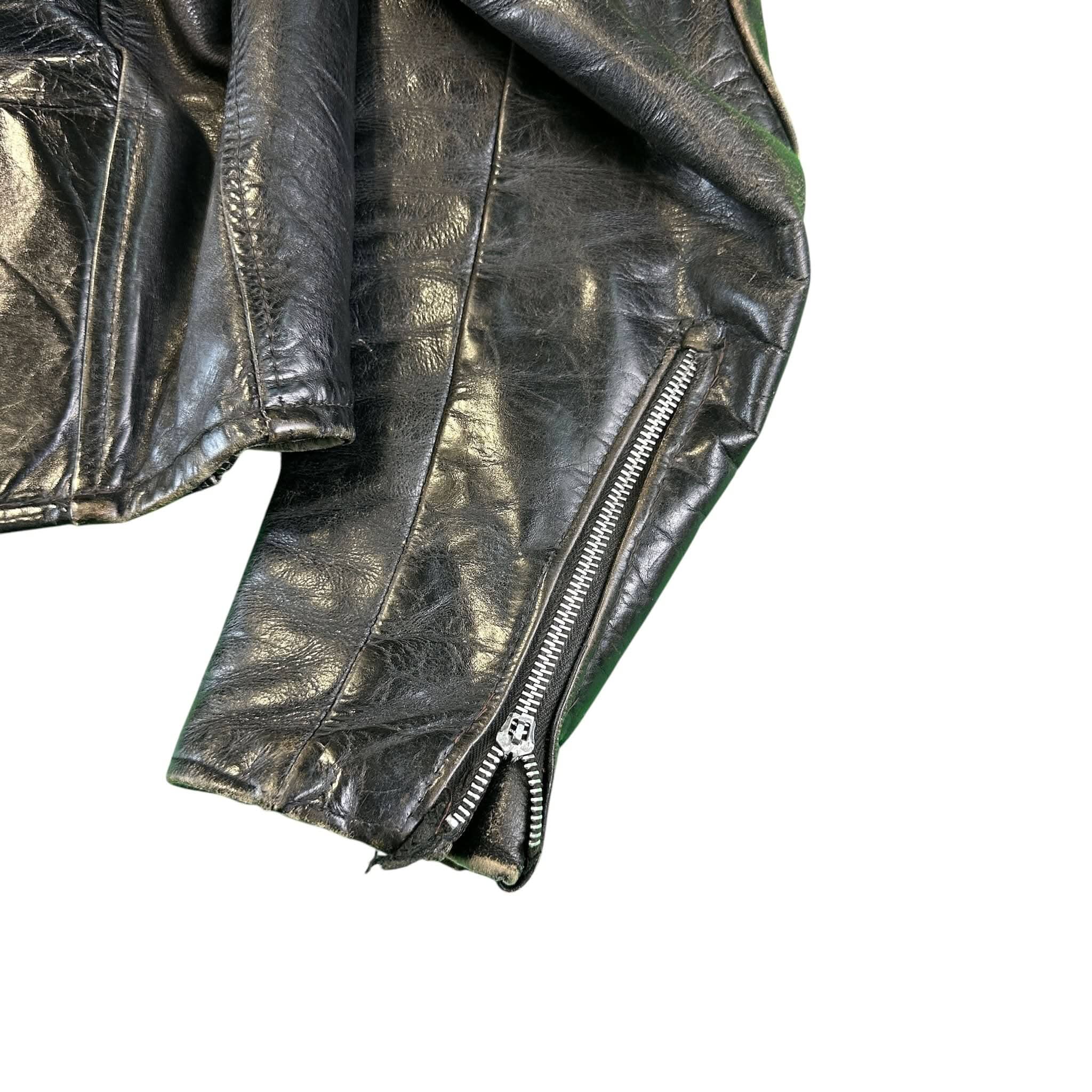 Vintage Harley Davidson Leather AMF Motorcycle Jacket w/ Studs 60s size - 42 Jacket OTHER 