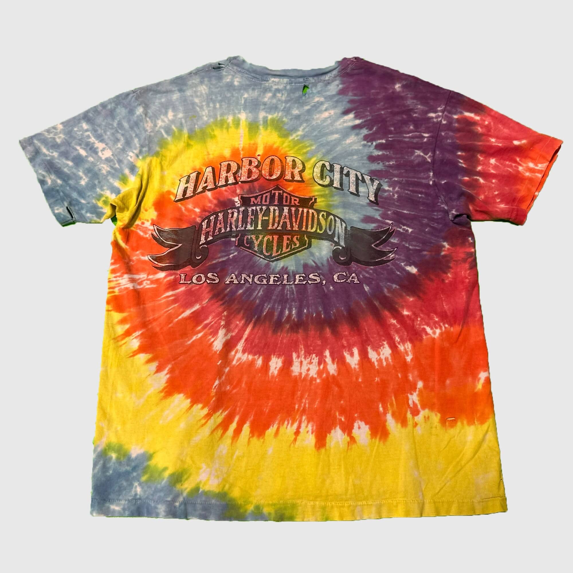 Vintage Harley-Davidson Tie-Dye Graphic T-Shirt Size XL FAIF.CA 