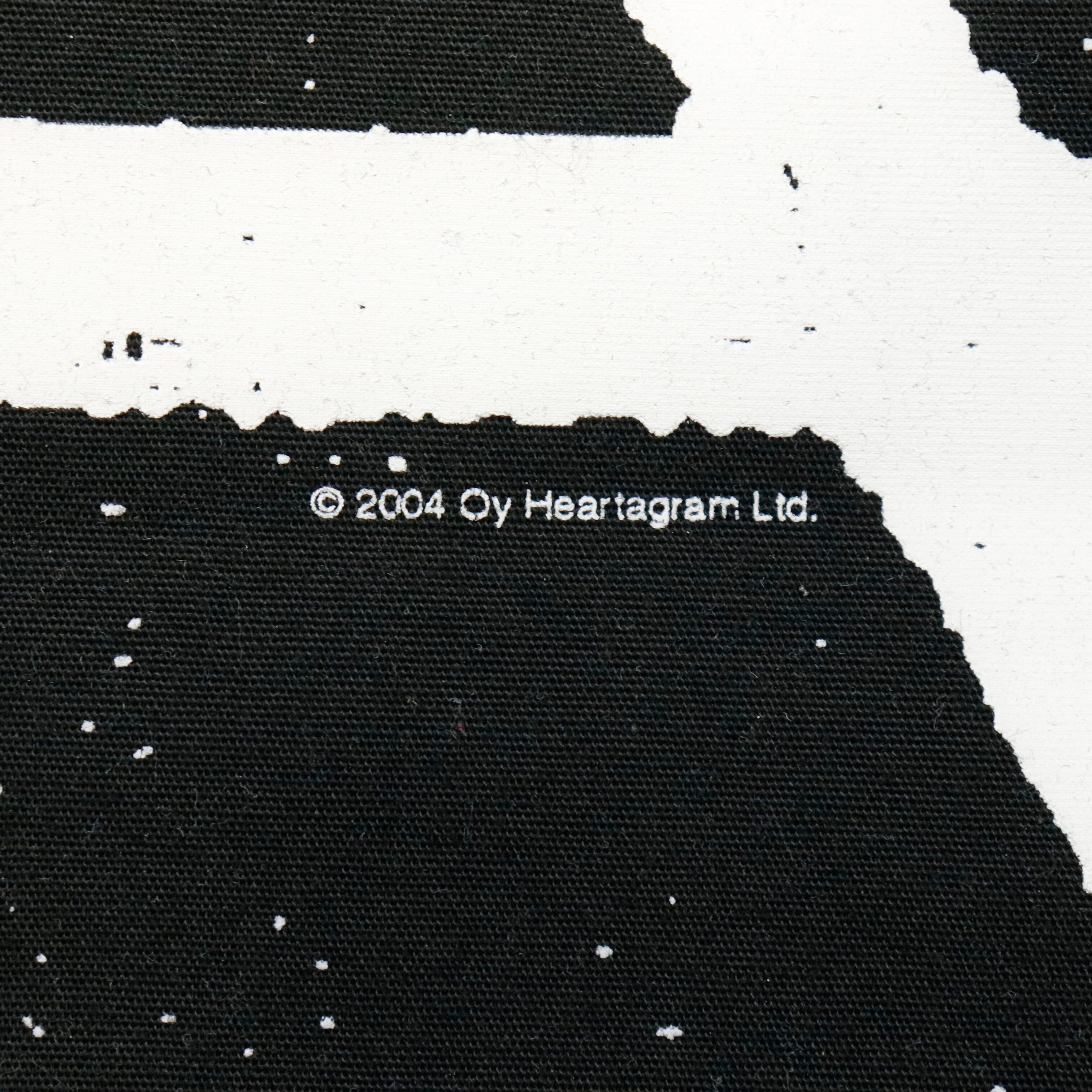 Vintage H.I.M Heartogram Graphic Button-Up Gas Station Work Shirt Size XL Bravado 