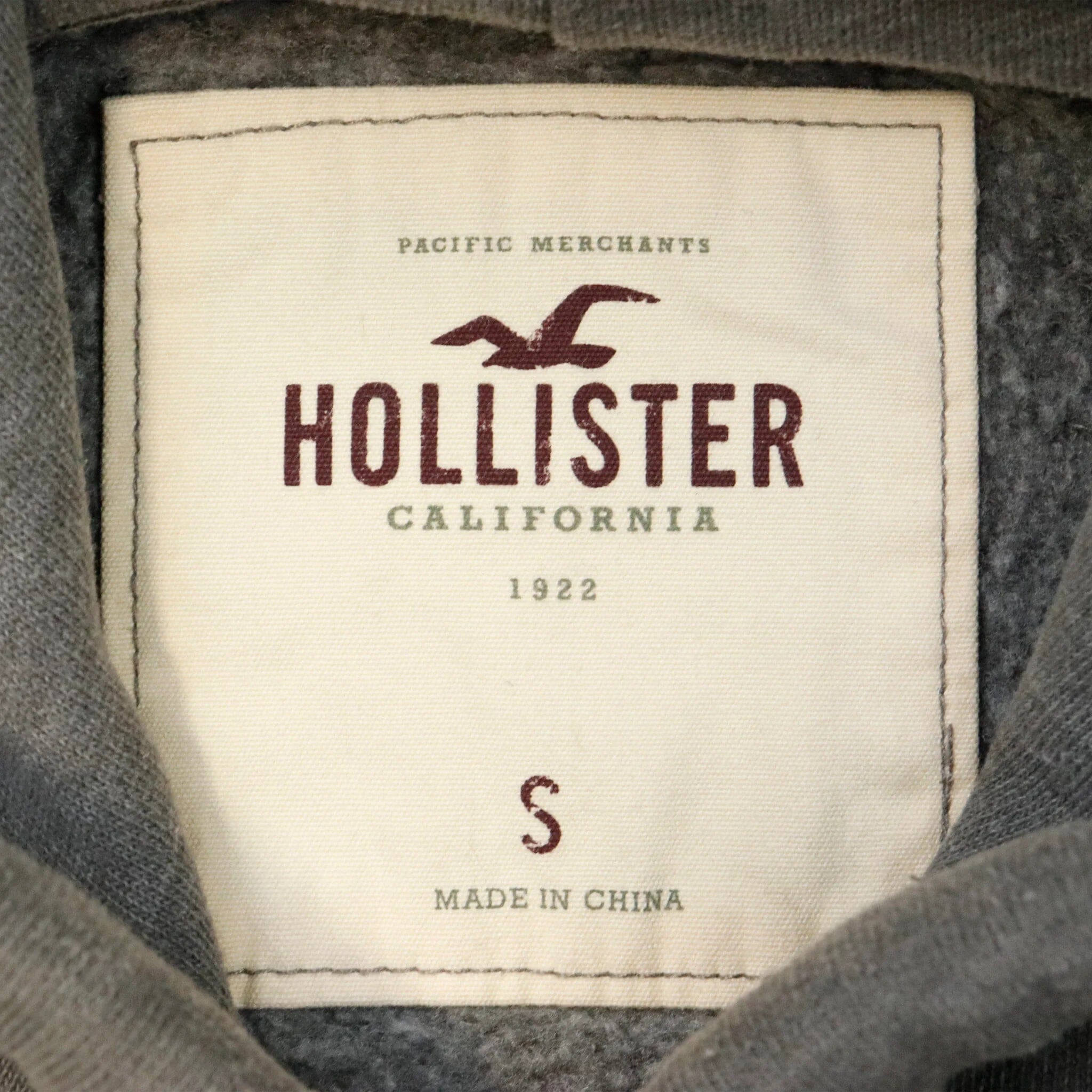 Vintage Hollister Grey Hoodie Size S Hollister 