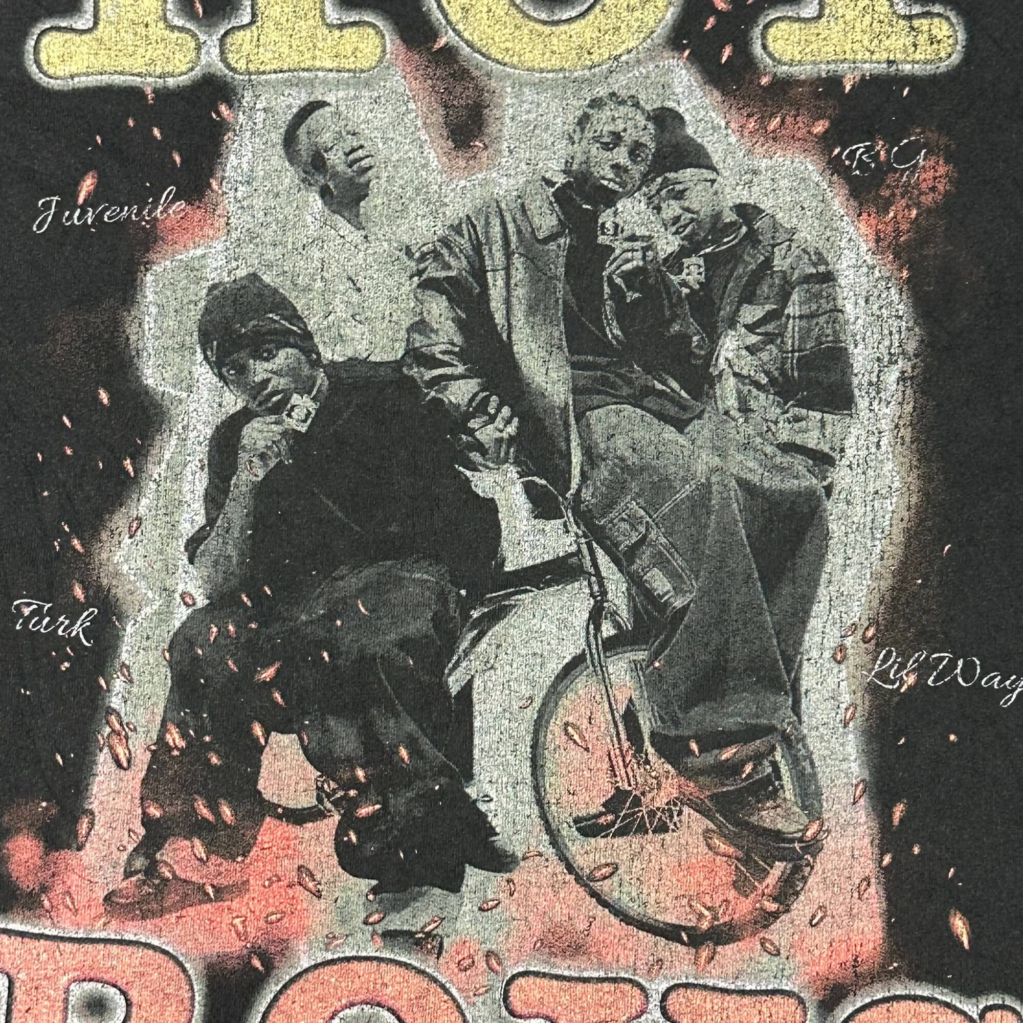 Vintage Hot Boys Graphic Rap Tee Size M FAIF.CA 